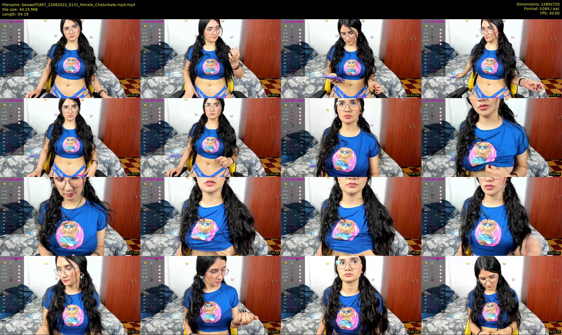 beawolf1887 — 5 minute Chaturbate couple cam show recording, 720p, Aug 23, 2022