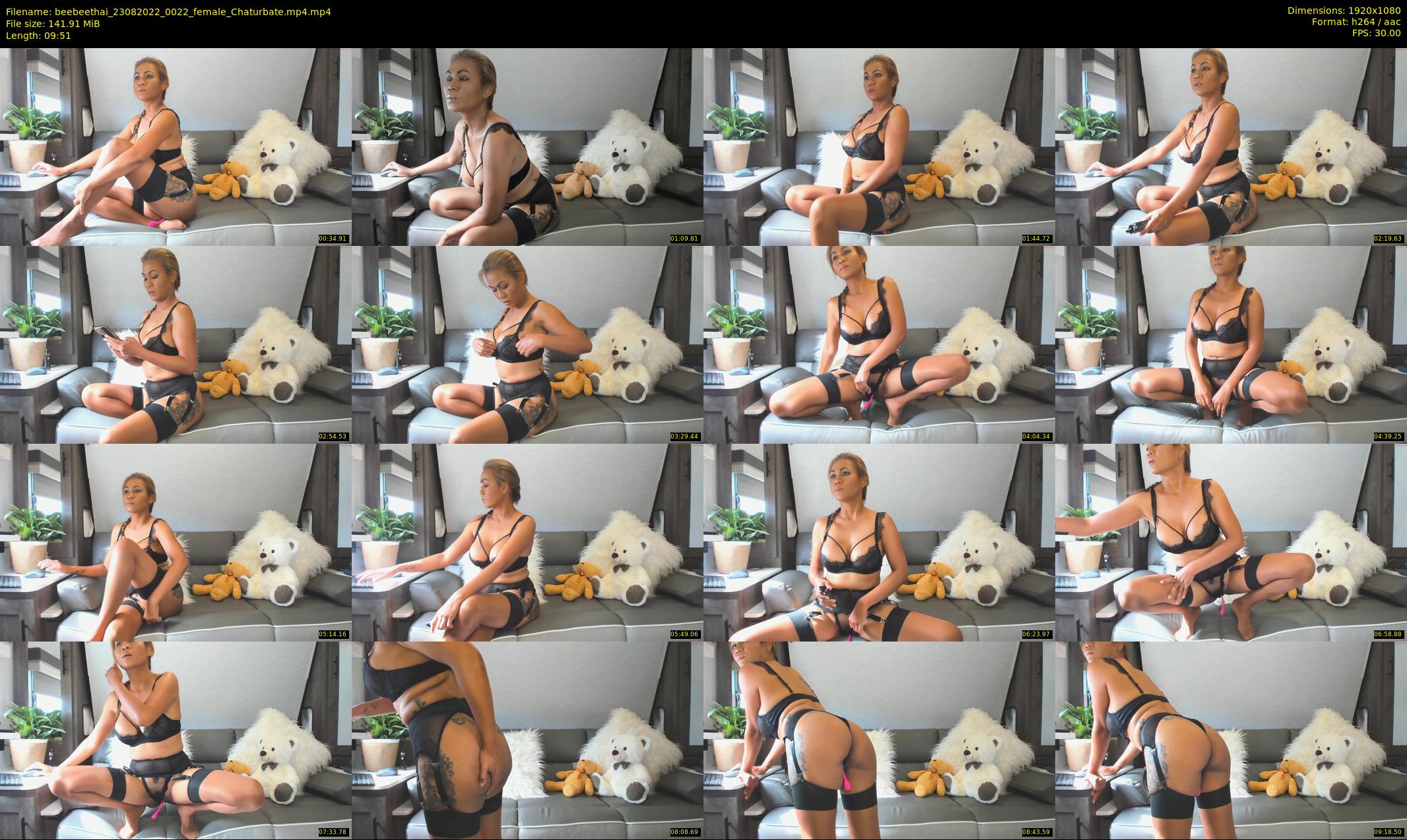 beebeethai — 10 minute Chaturbate female cam show recording, 1080p, Aug 23, 2022