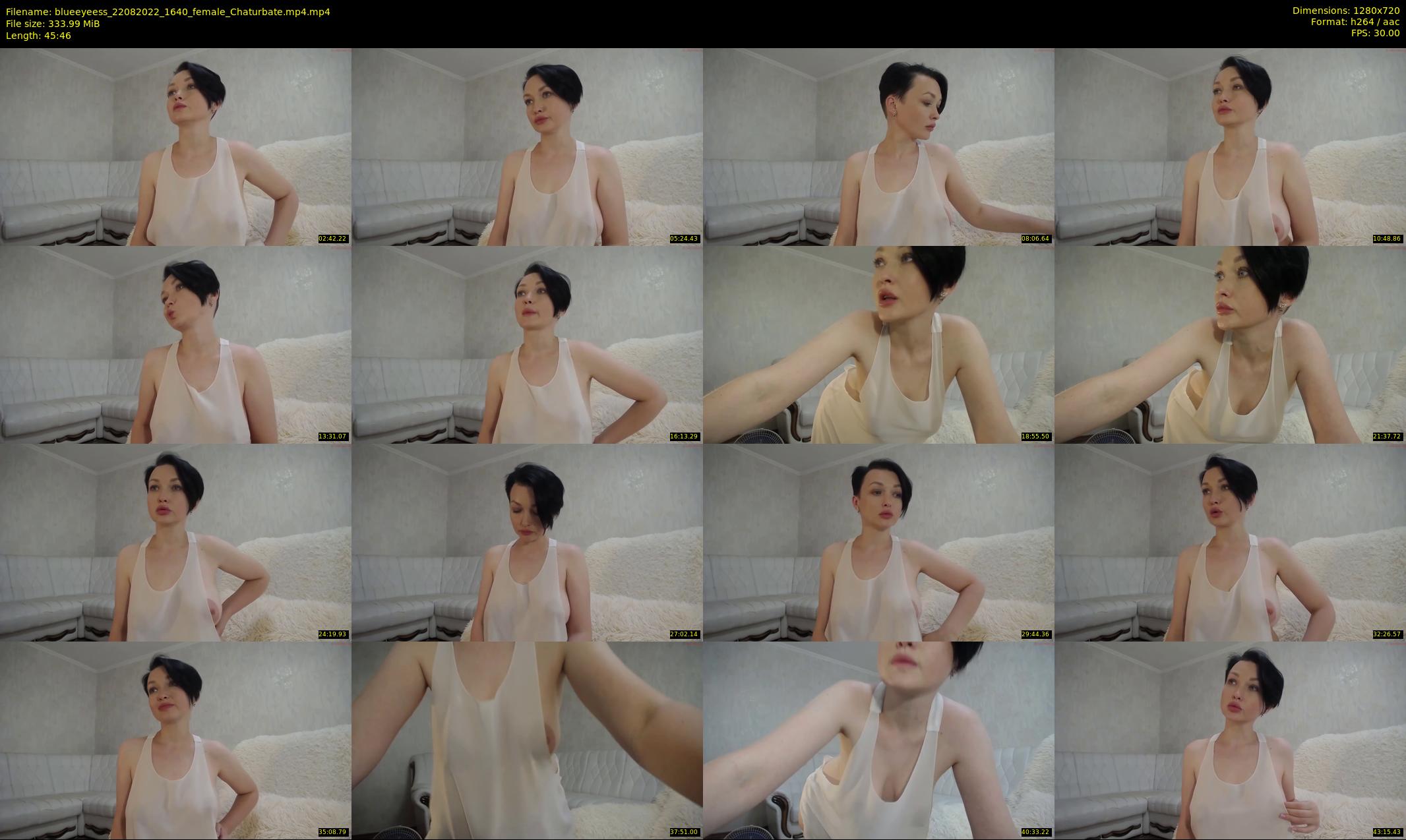 blueeyeess — 46 minute Chaturbate female cam show recording, 720p, Aug 22, 2022