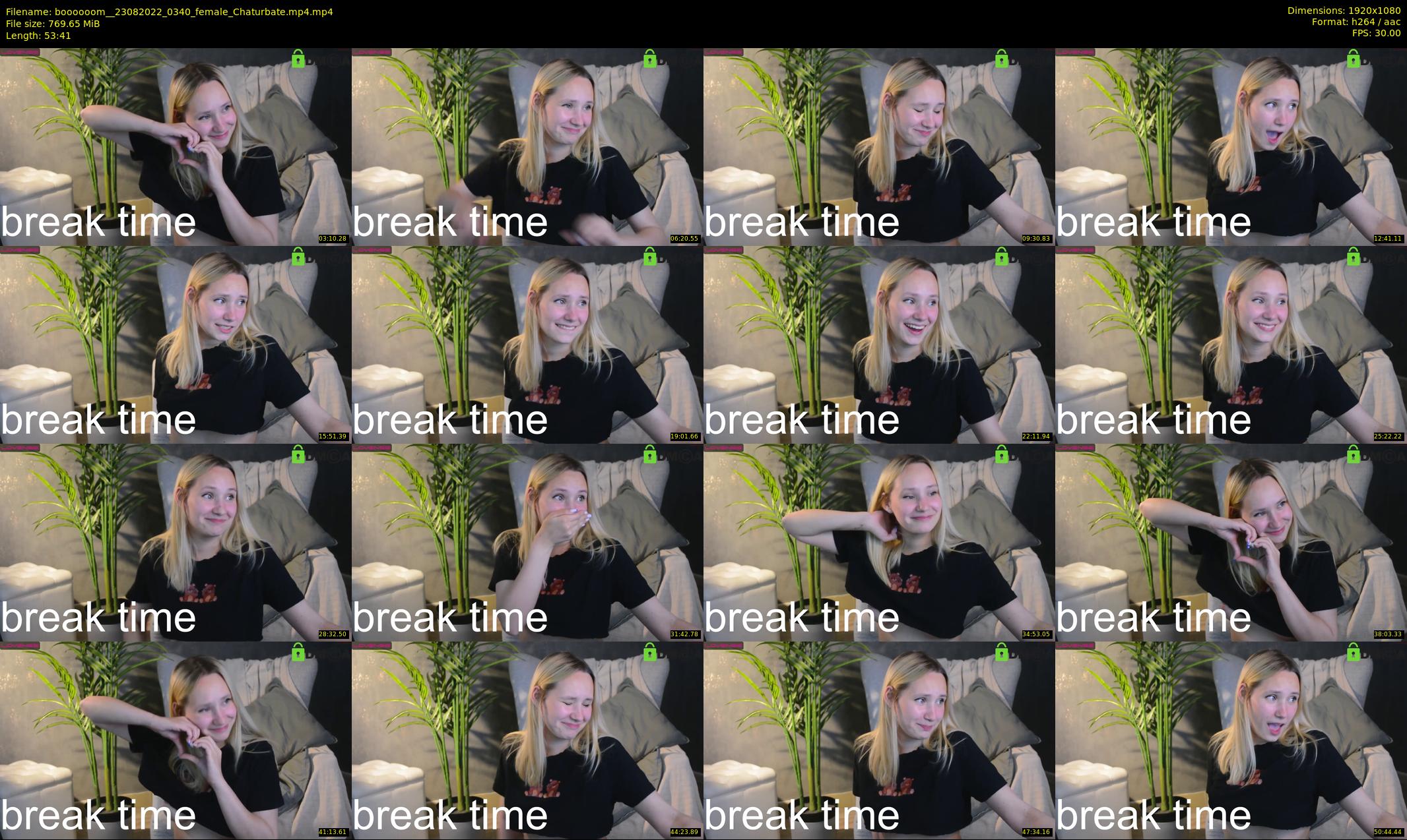 boooooom_ — 54 minute Chaturbate female cam show recording, 1080p, Aug 23, 2022