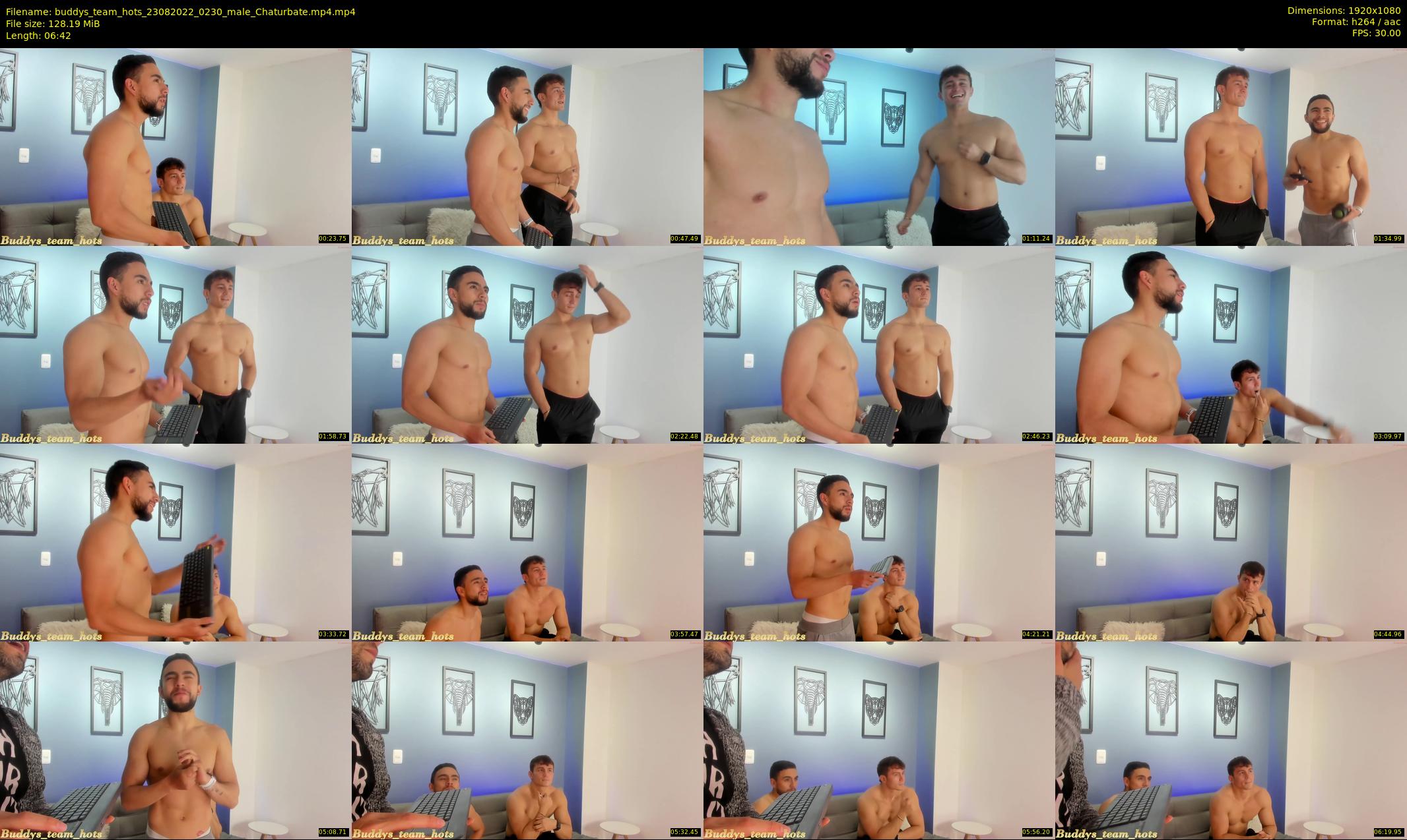 buddys_team_hots — 7 minute Chaturbate couple cam show recording, 1080p, Aug 23, 2022