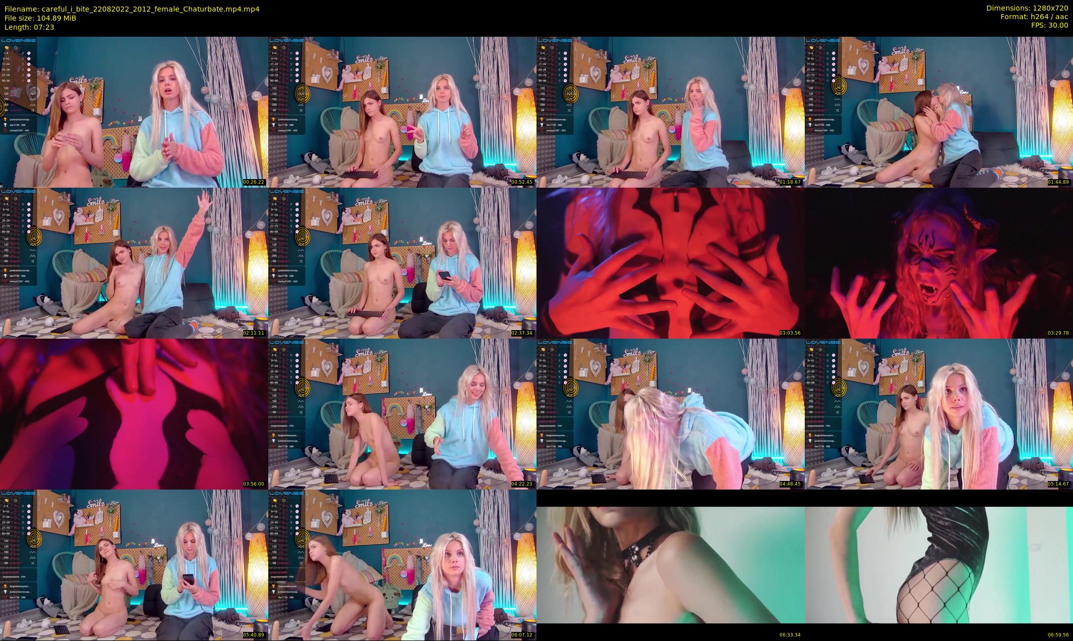 careful_i_bite — 8 minute Chaturbate female cam show recording, 720p, Aug 22, 2022