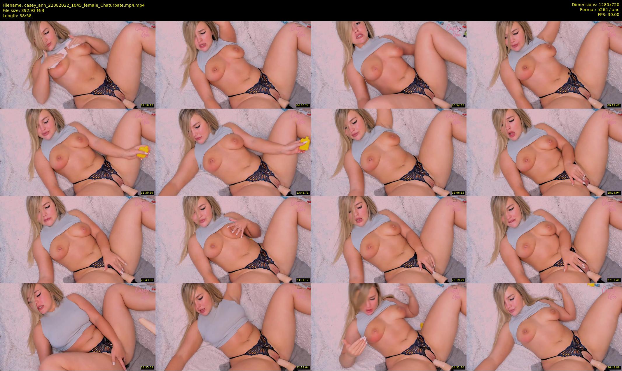 casey_ann — 39 minute Chaturbate female cam show recording, 720p, Aug 22, 2022