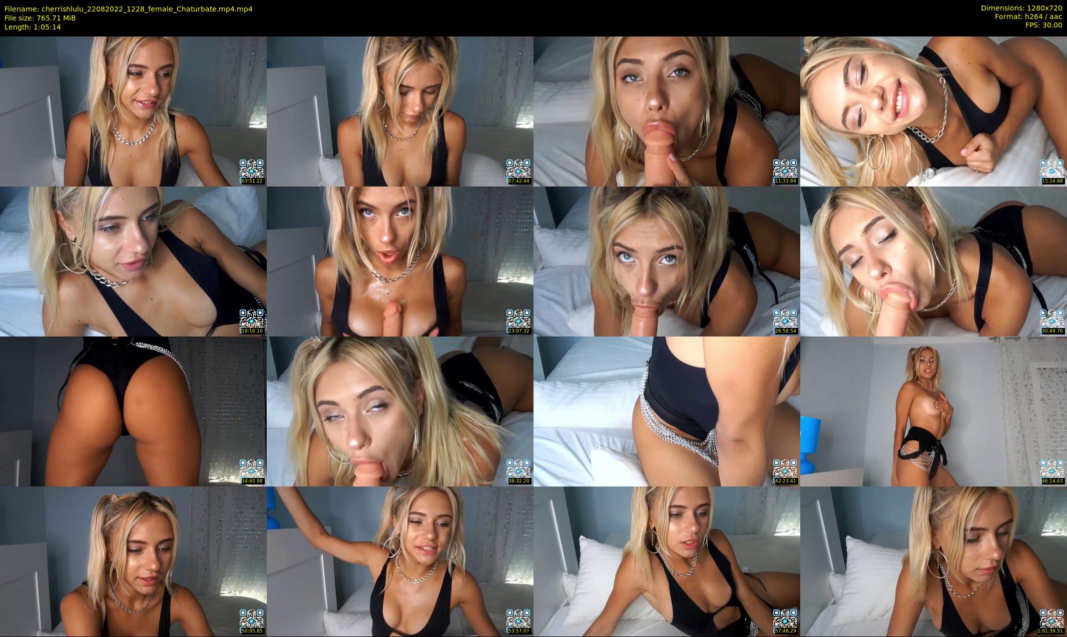 cherrishlulu — 66 minute Chaturbate female cam show recording, 720p, Aug 22, 2022