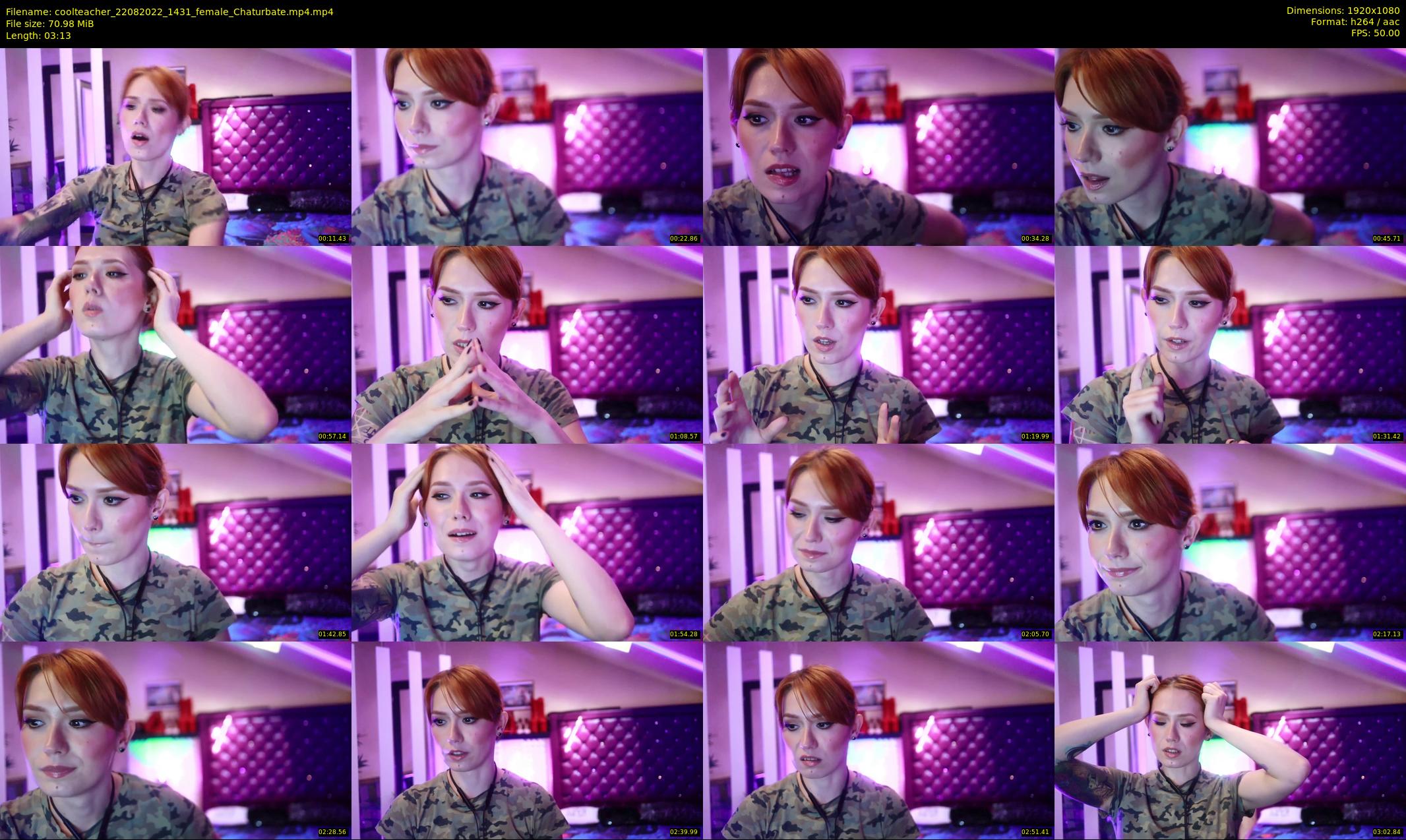 coolteacher — 4 minute Chaturbate female cam show recording, 1080p, Aug 22, 2022