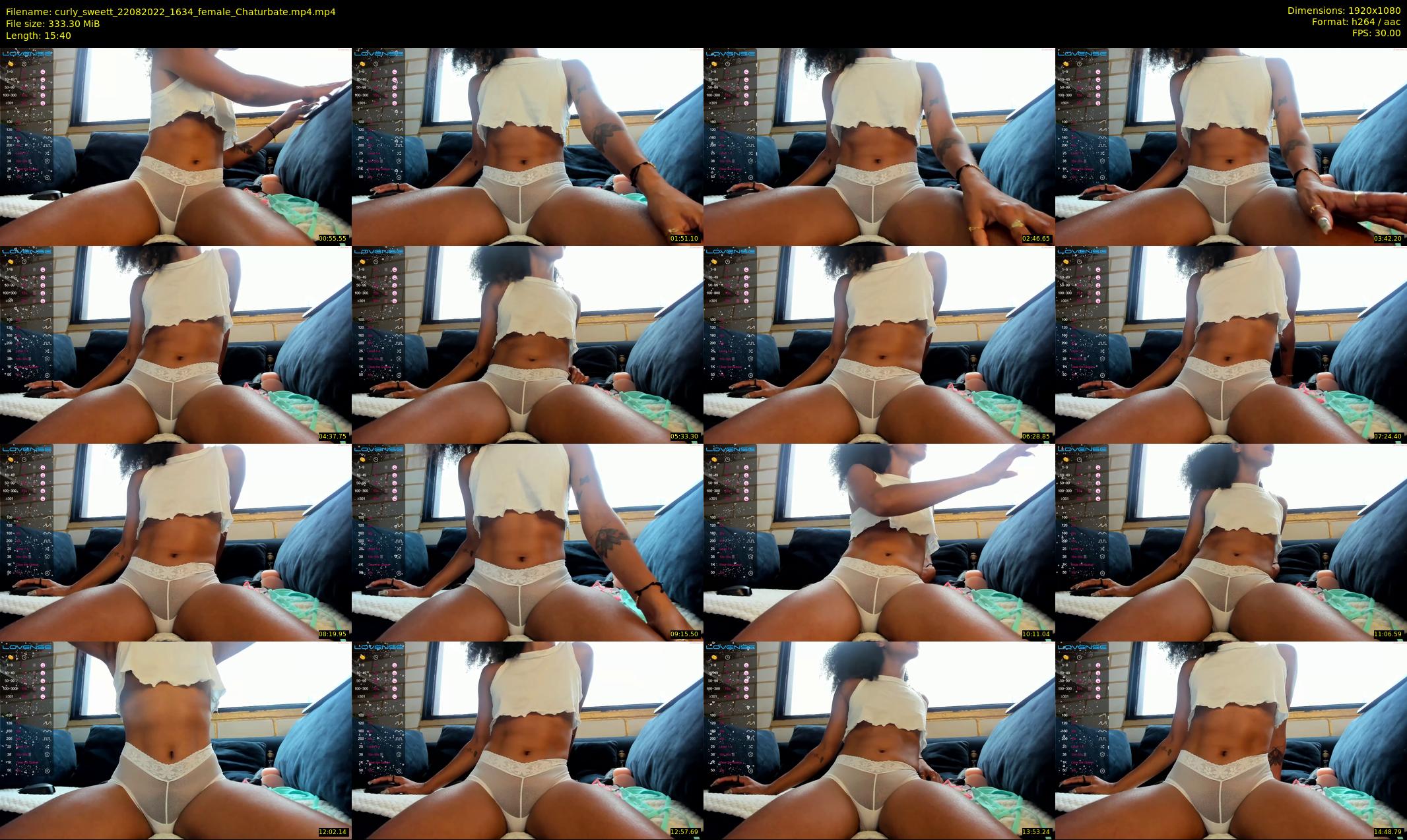 curly_sweett — 16 minute Chaturbate female cam show recording, 1080p, Aug 22, 2022