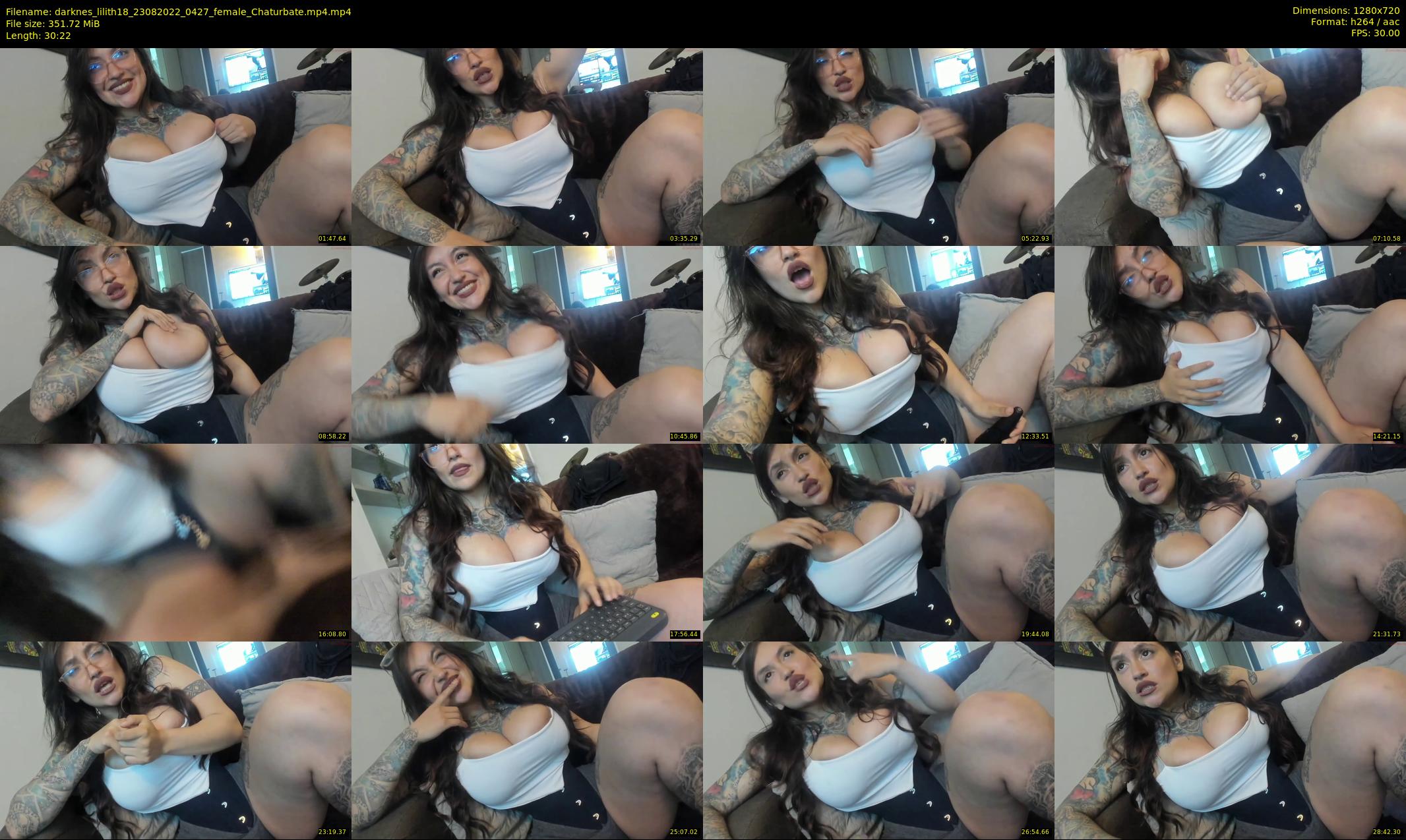 darknes_lilith18 — 31 minute Chaturbate female cam show recording, 720p, Aug 23, 2022