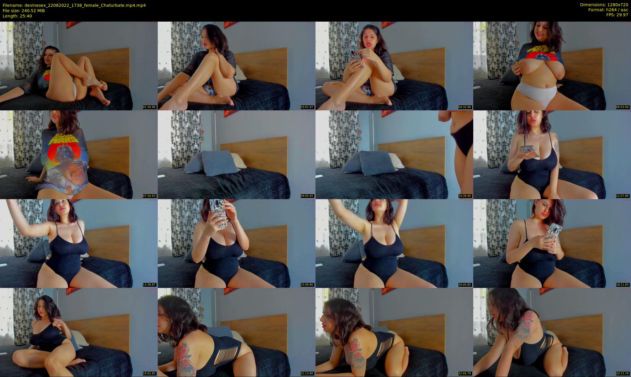devinesex — 26 minute Chaturbate female cam show recording, 720p, Aug 22, 2022