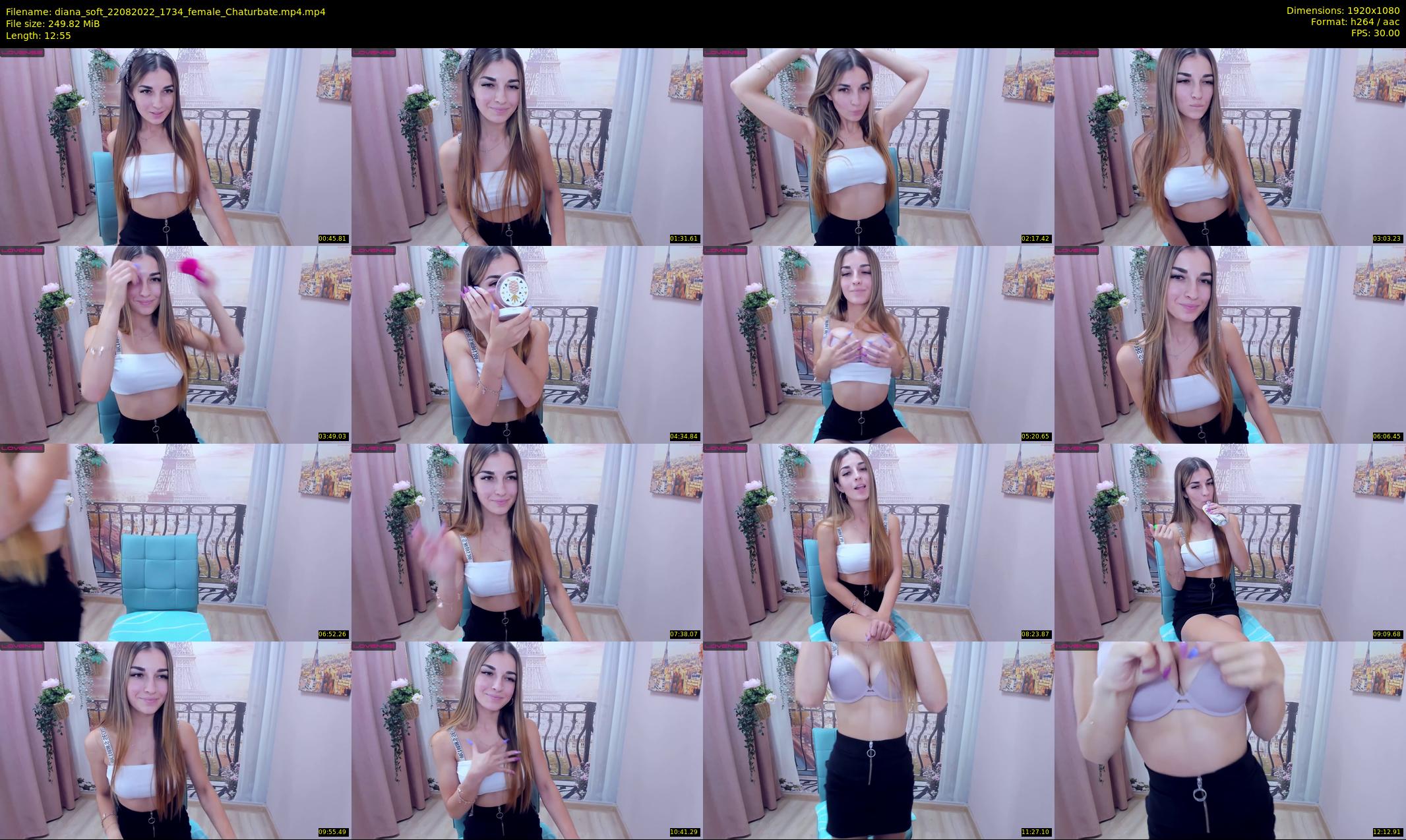 diana_soft — 13 minute Chaturbate female cam show recording, 1080p, Aug 22, 2022