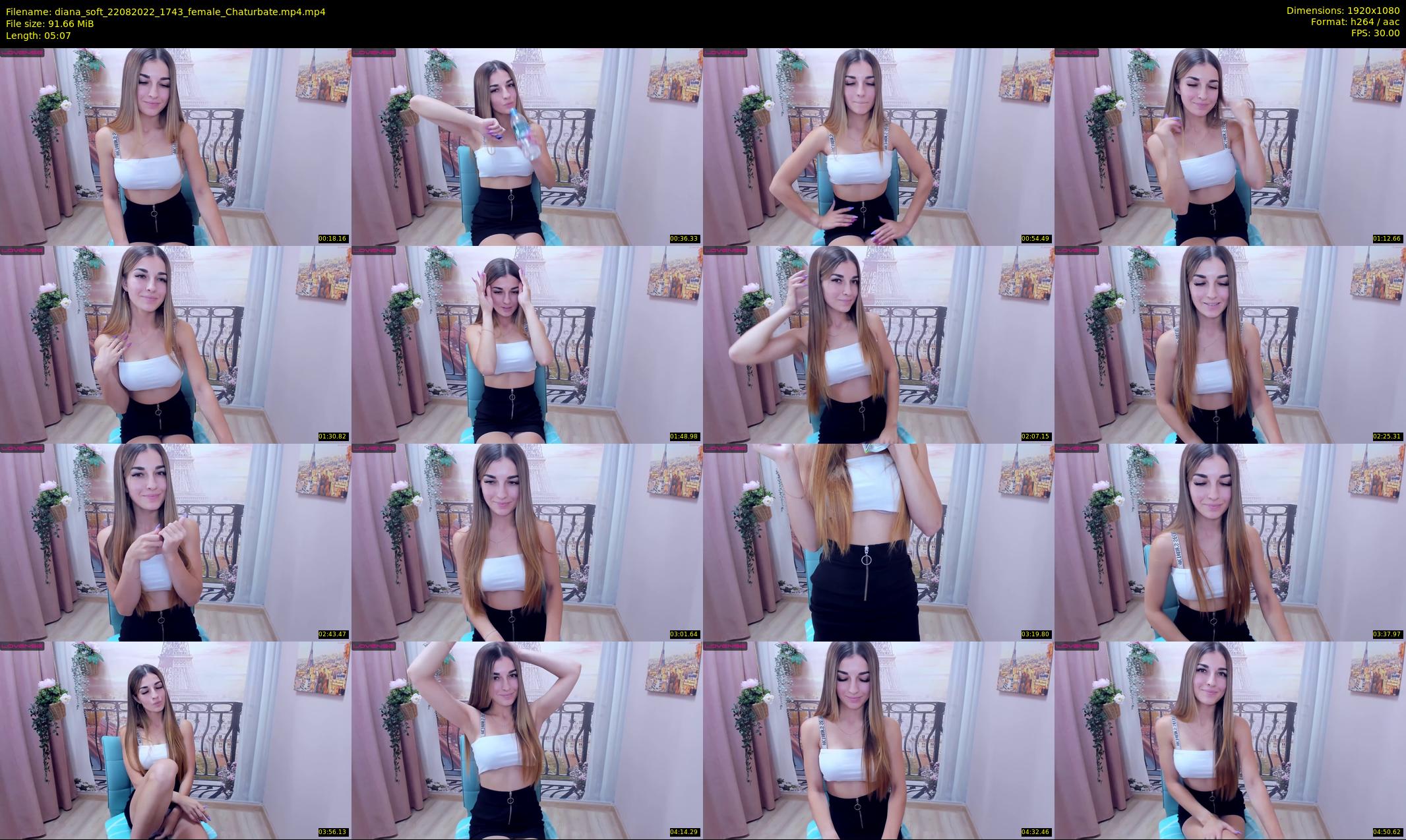 diana_soft — 6 minute Chaturbate female cam show recording, 1080p, Aug 22, 2022