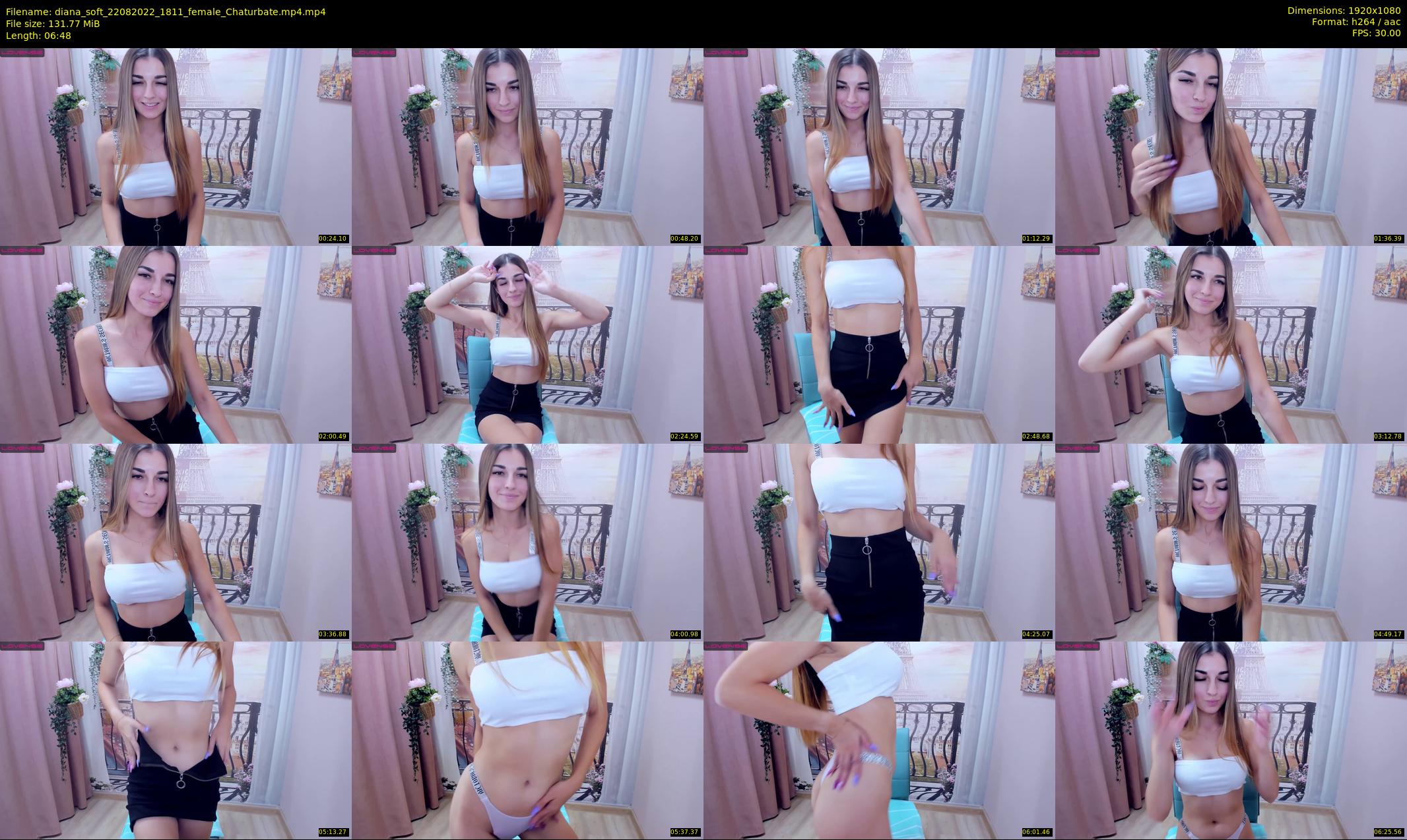 diana_soft — 7 minute Chaturbate female cam show recording, 1080p, Aug 22, 2022