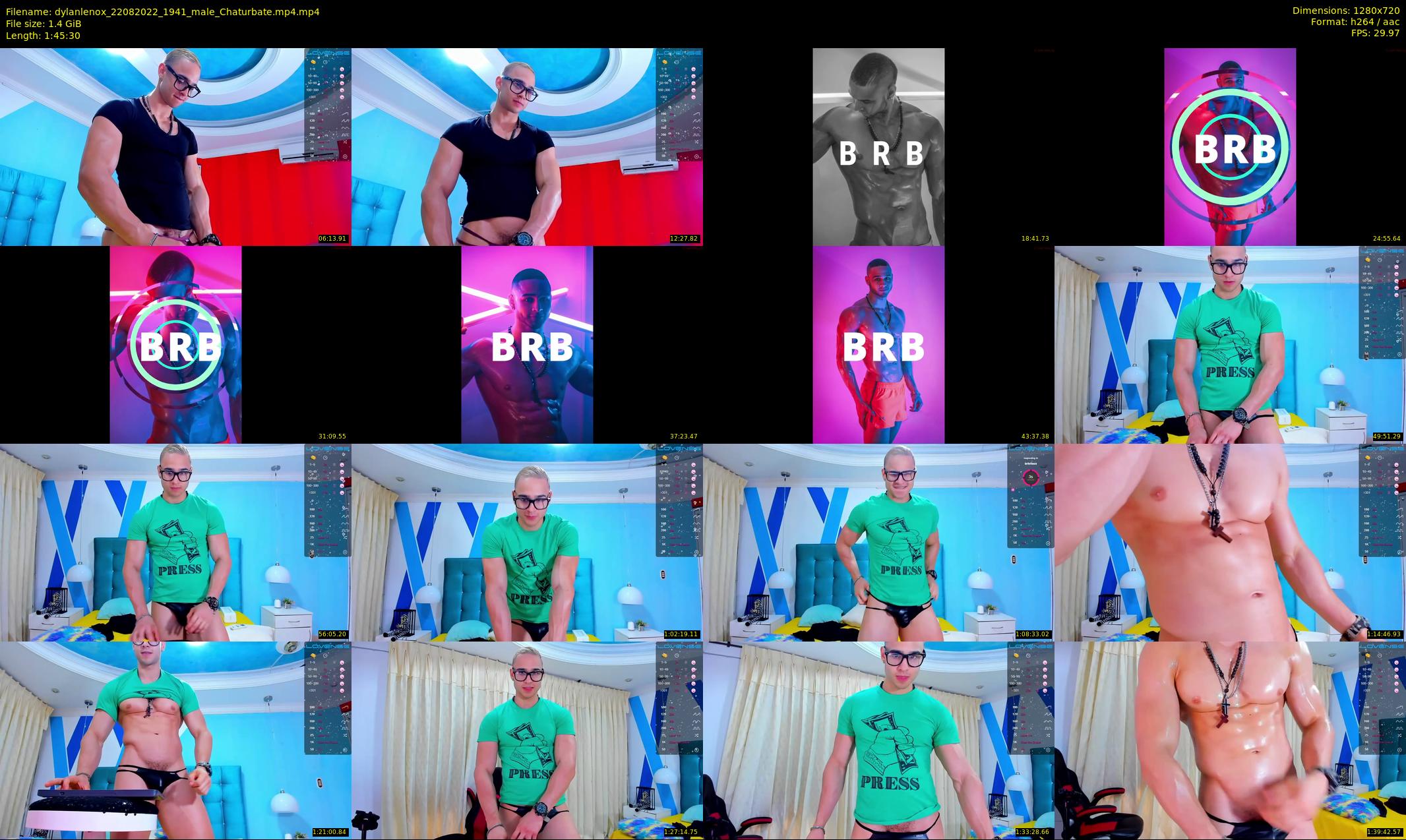 dylanlenox — 106 minute Chaturbate male cam show recording, 720p, Aug 22, 2022