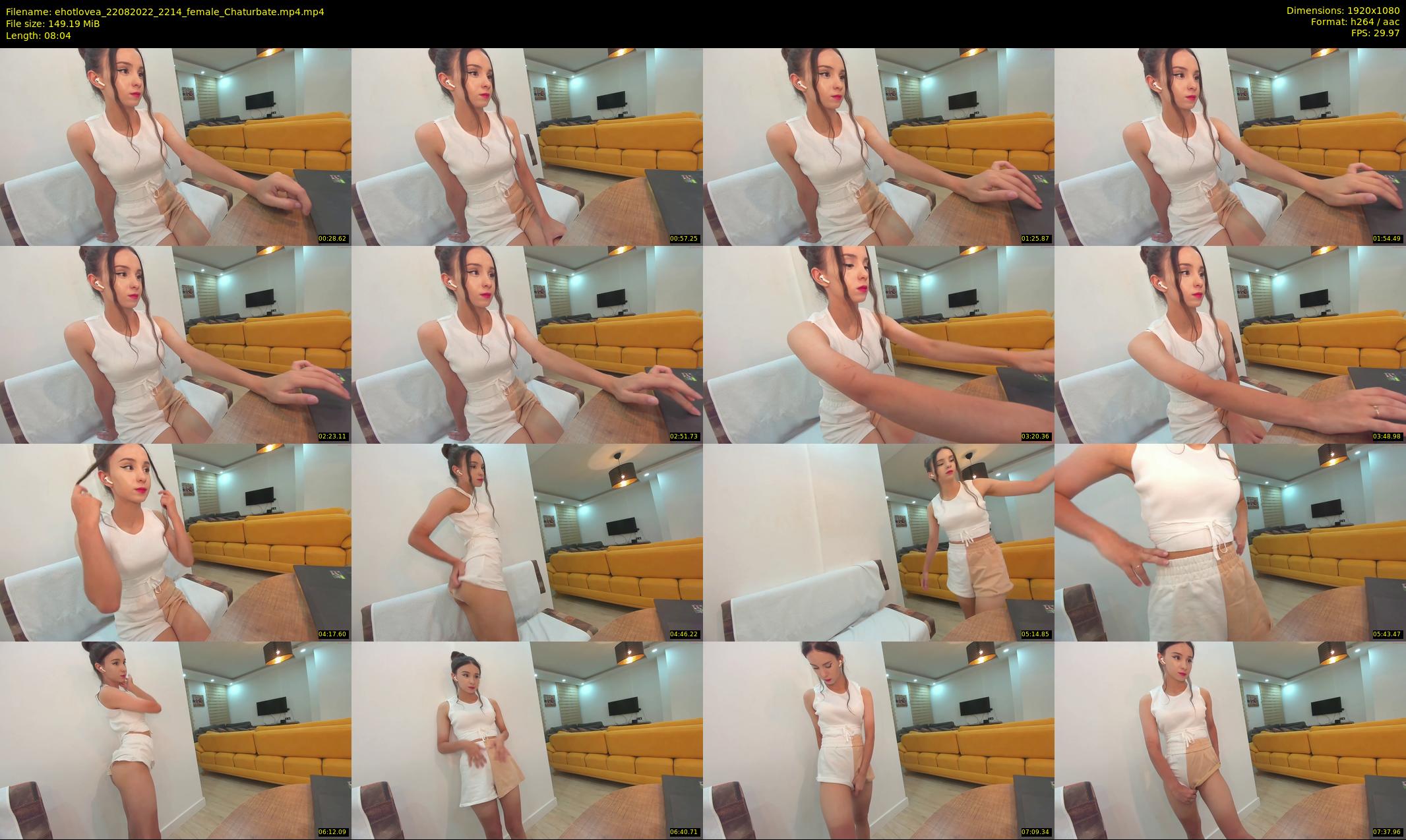 ehotlovea — 9 minute Chaturbate female cam show recording, 1080p, Aug 22, 2022