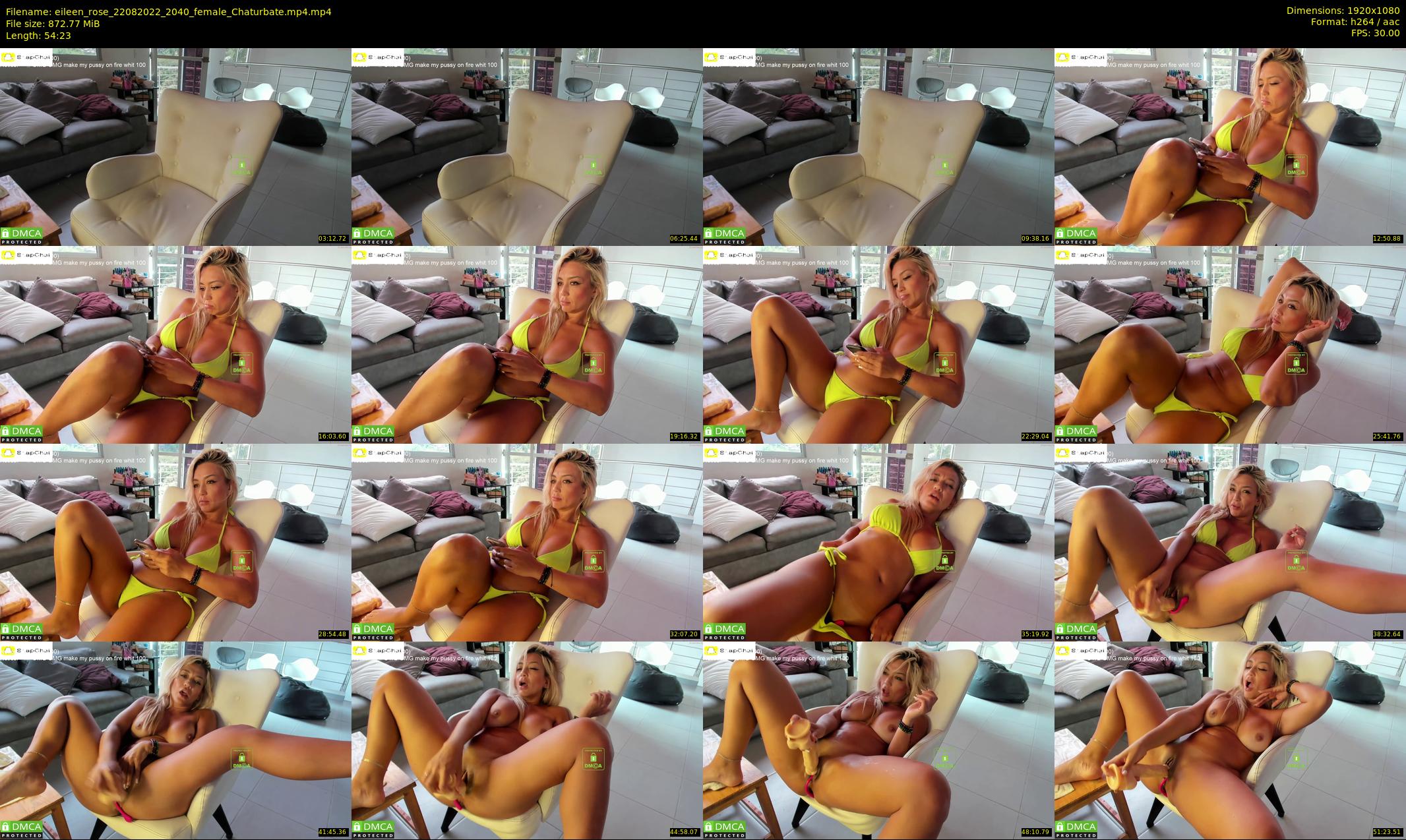 eileen_rose — 55 minute Chaturbate female cam show recording, 1080p, Aug 22, 2022