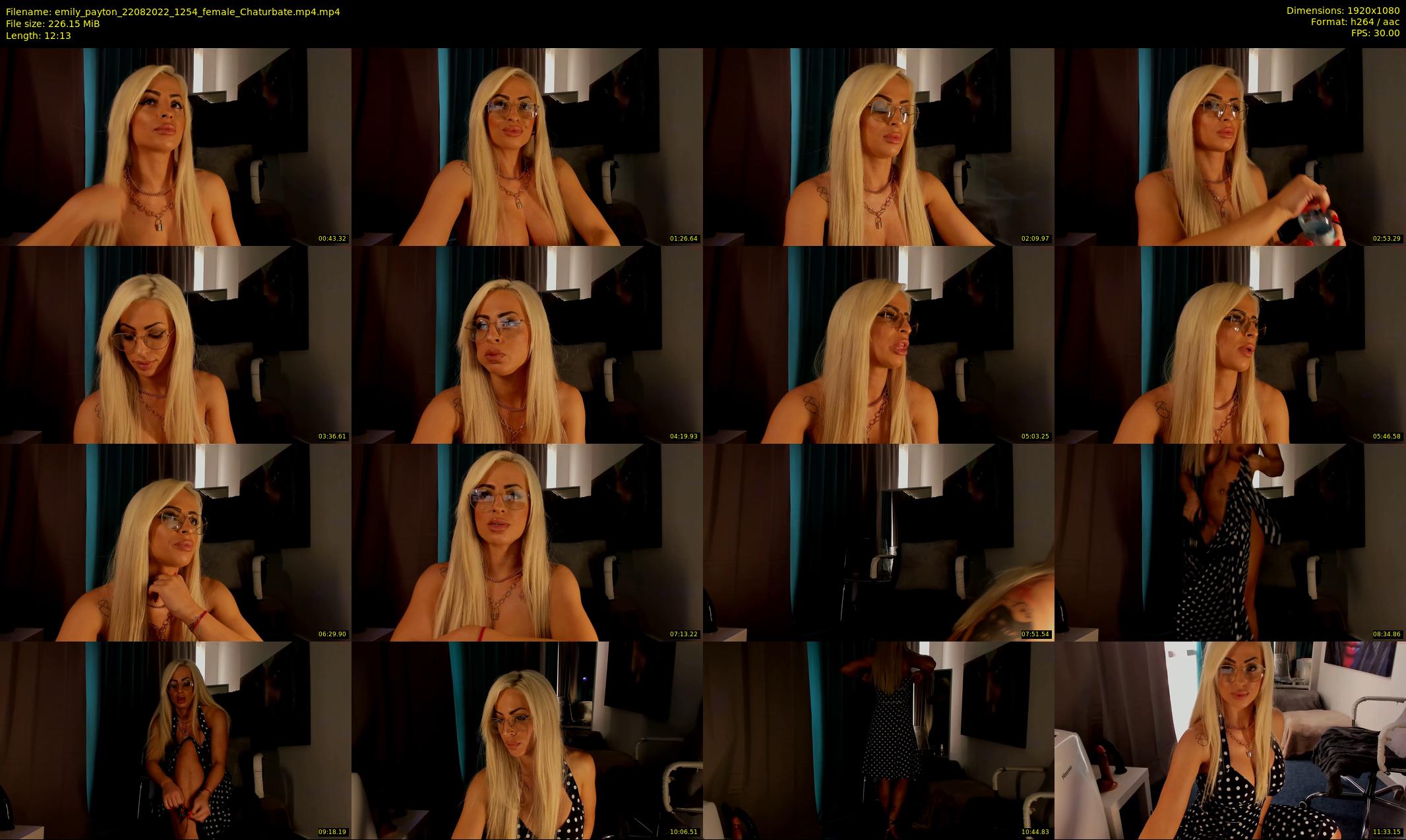 emily_payton — 13 minute Chaturbate female cam show recording, 1080p, Aug 22, 2022