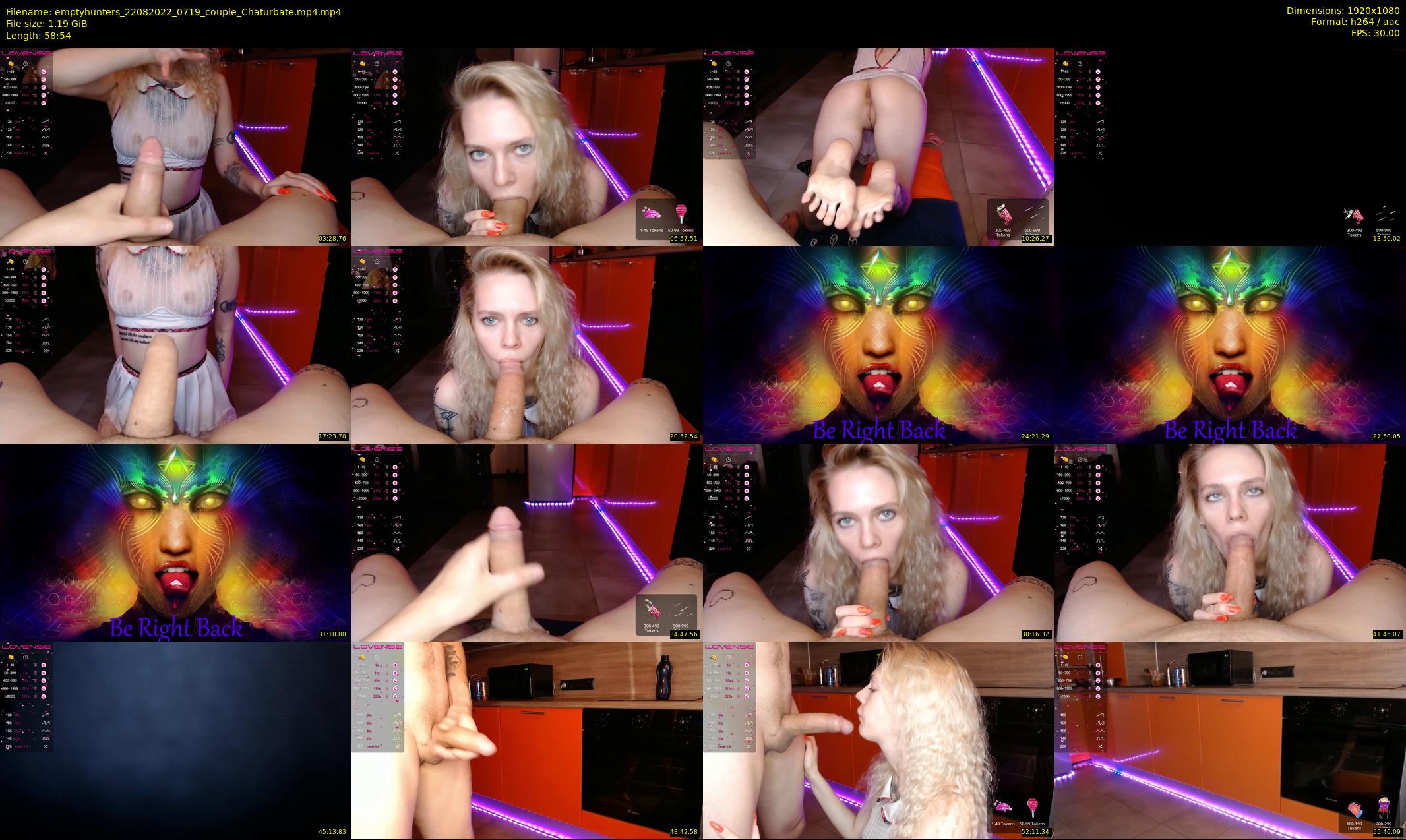 emptyhunters — 59 minute Chaturbate couple cam show recording, 1080p, Aug 22, 2022
