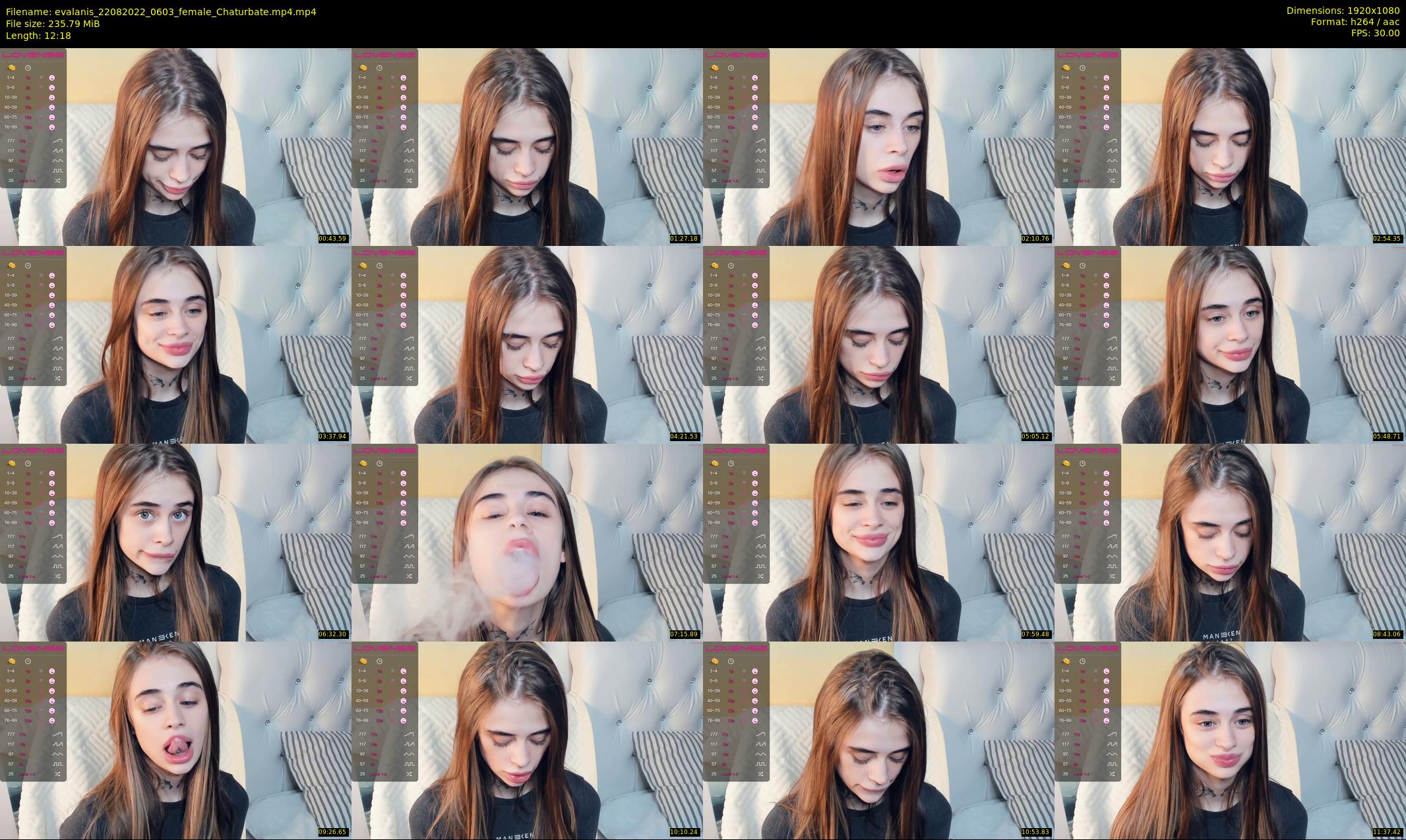 evalanis — 13 minute Chaturbate couple cam show recording, 1080p, Aug 22, 2022