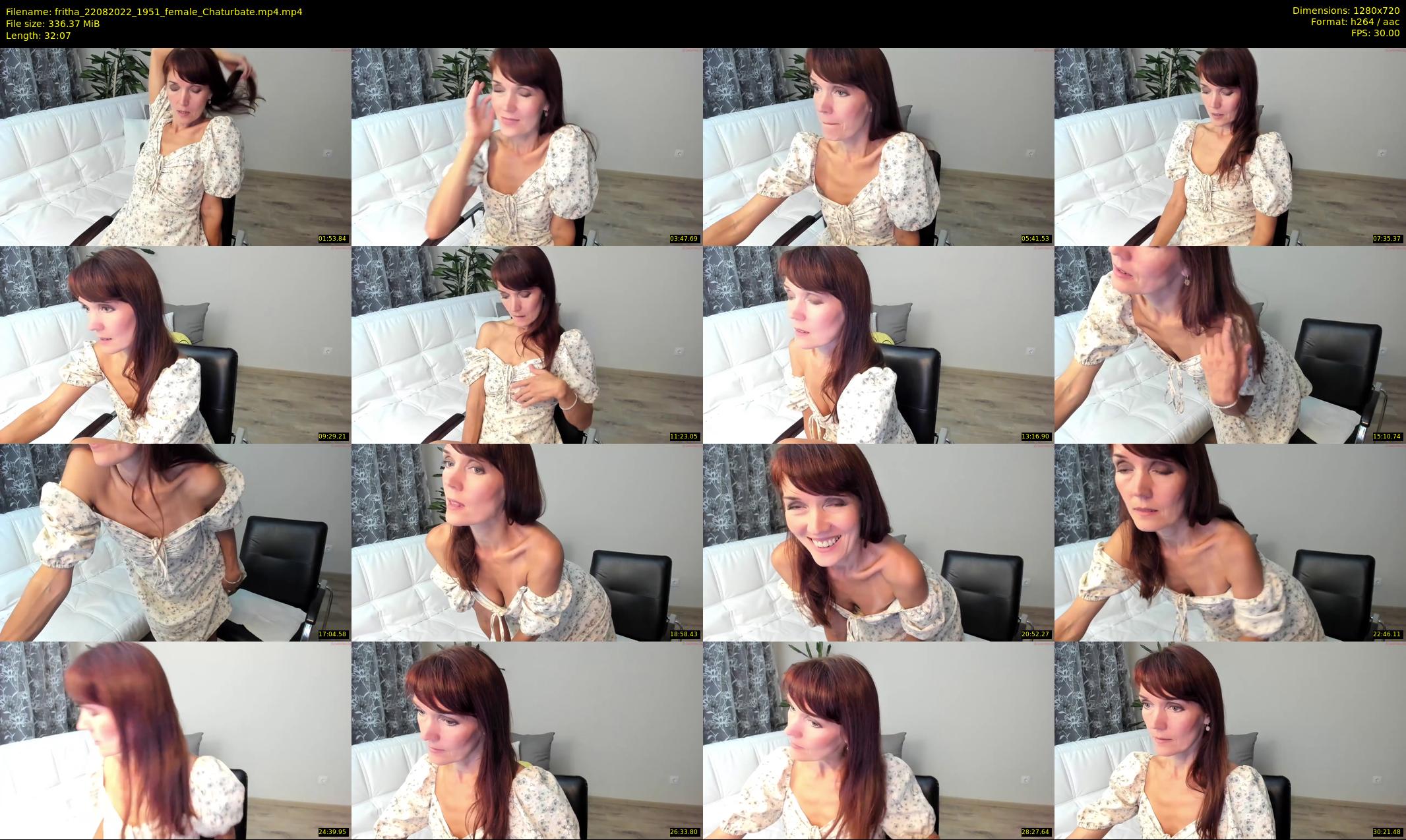 fritha — 33 minute Chaturbate female cam show recording, 720p, Aug 22, 2022