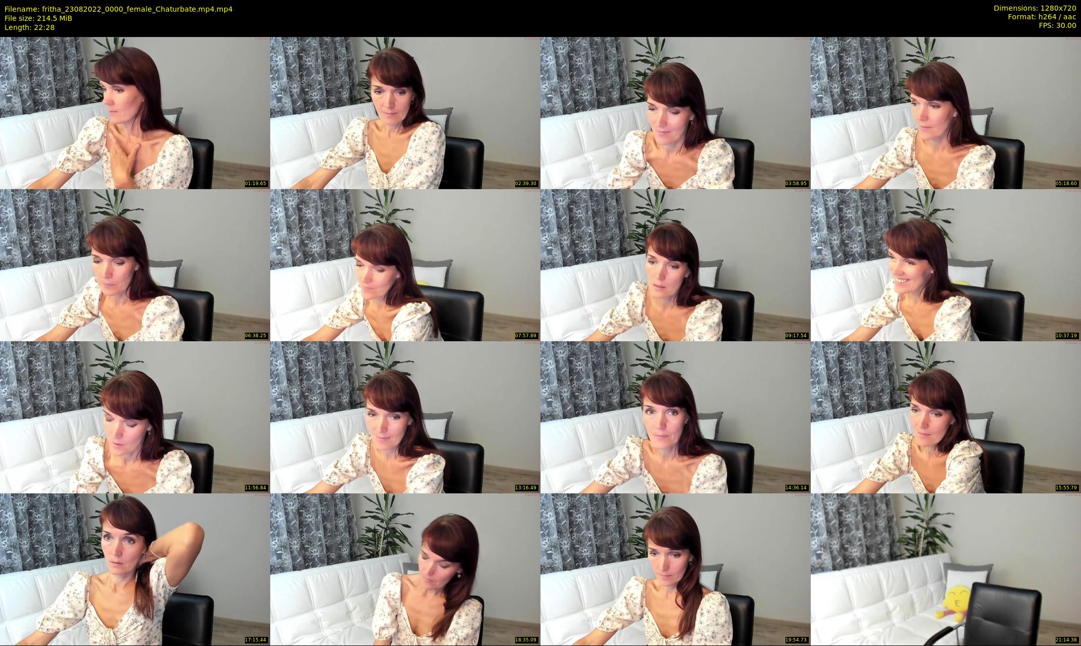 fritha — 23 minute Chaturbate female cam show recording, 720p, Aug 23, 2022