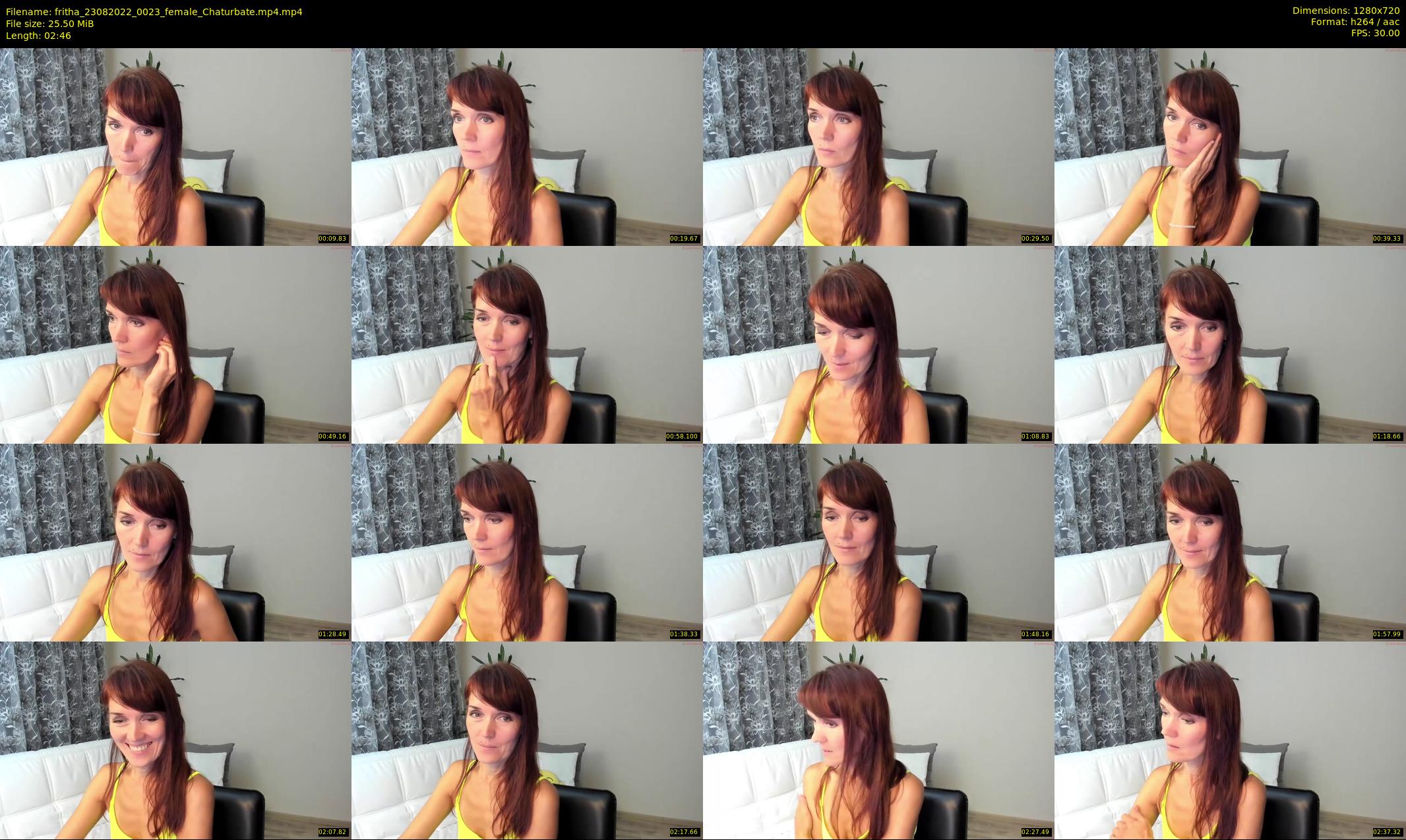 fritha — 3 minute Chaturbate female cam show recording, 720p, Aug 23, 2022