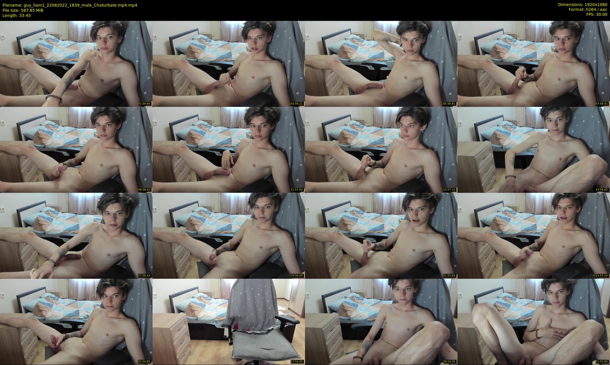 guy_liam1 — 34 minute Chaturbate male cam show recording, 1080p, Aug 22, 2022