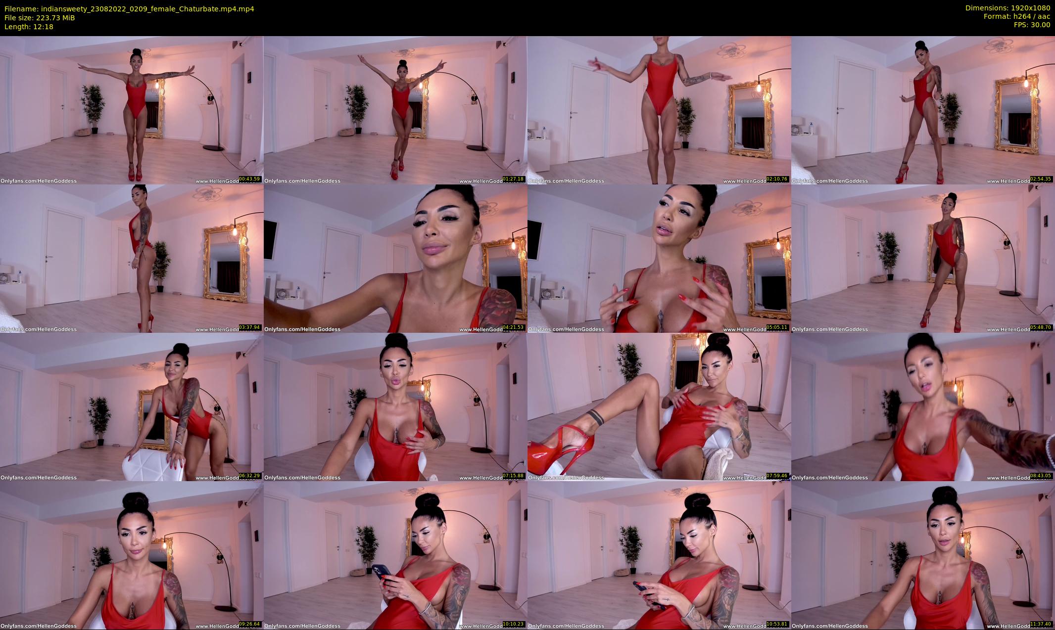 indiansweety — 13 minute Chaturbate female cam show recording, 1080p, Aug 23, 2022