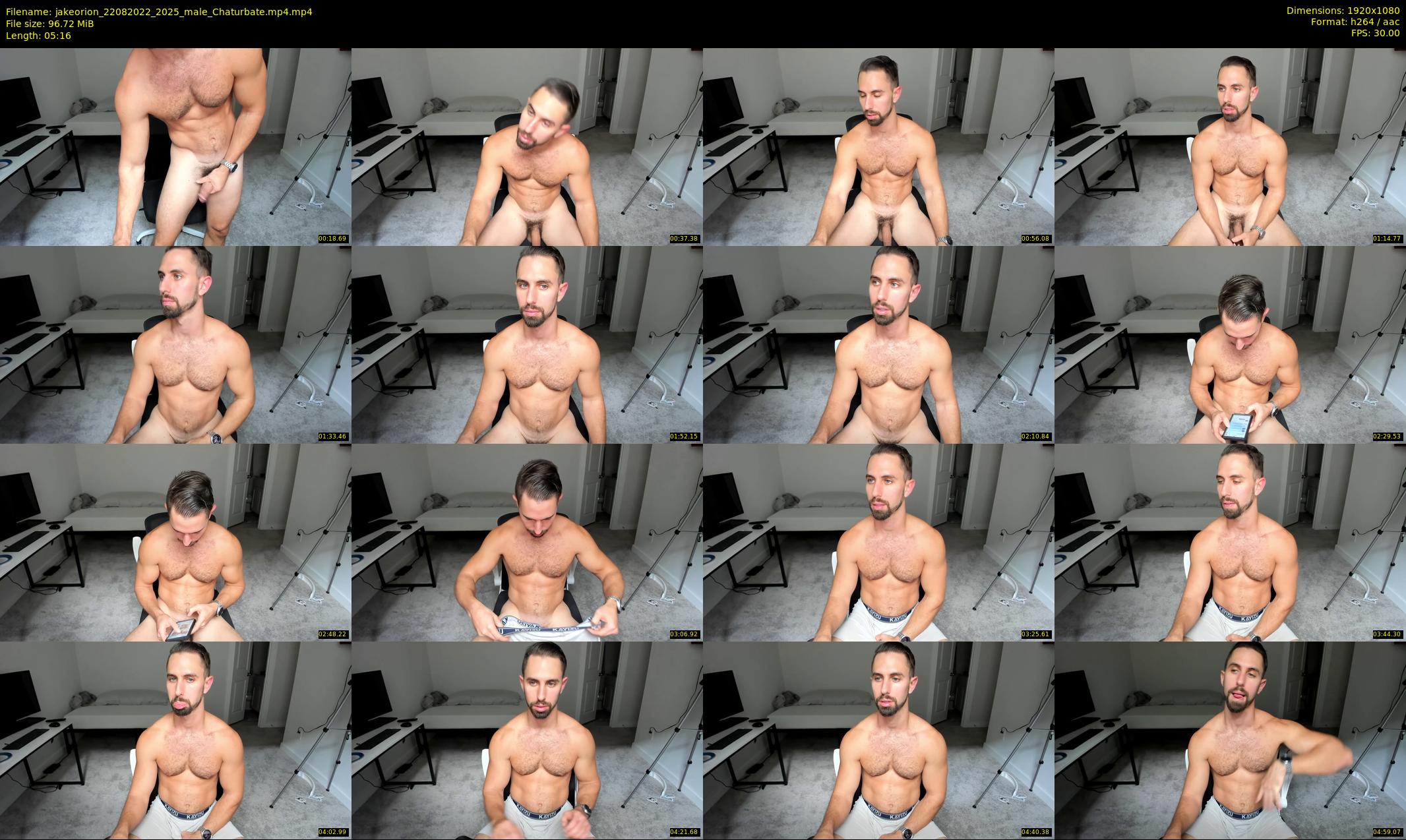 jakeorion — 6 minute Chaturbate male cam show recording, 1080p, Aug 22, 2022