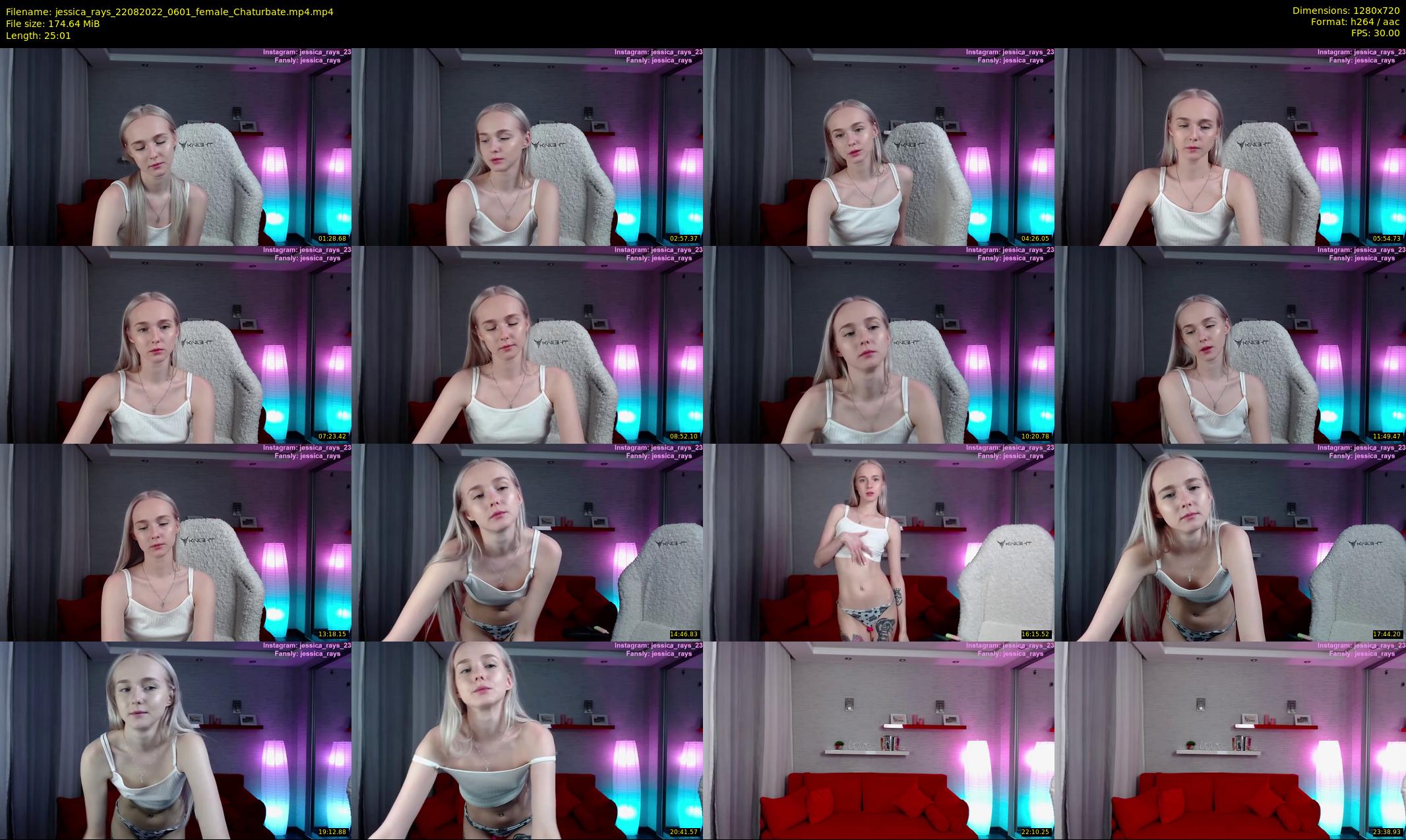 jessica_rays — 26 minute Chaturbate couple cam show recording, 720p, Aug 22, 2022
