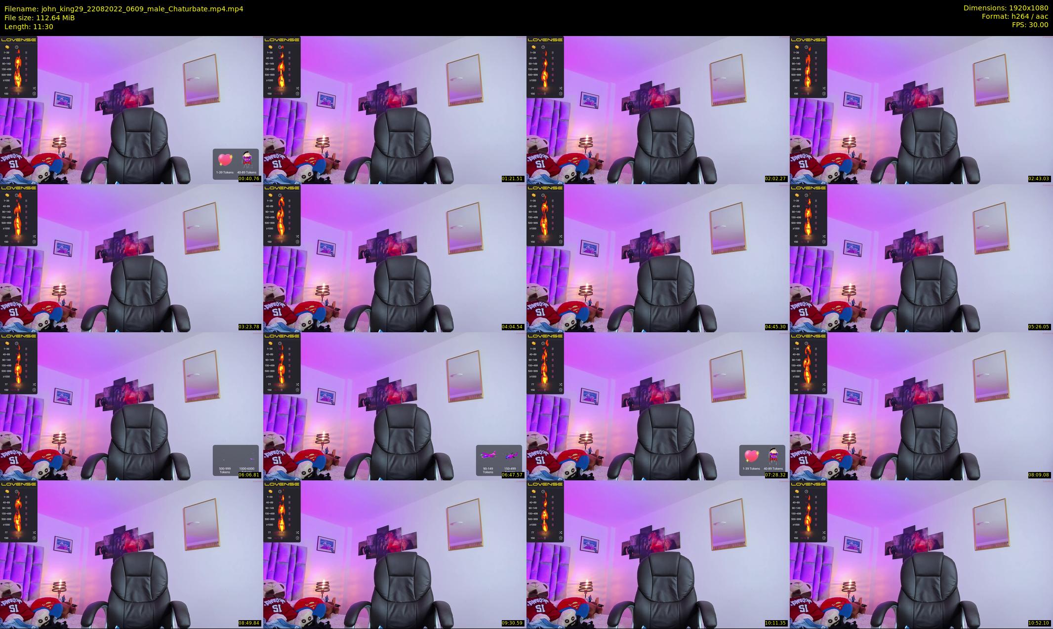 john_king29 — 12 minute Chaturbate male cam show recording, 1080p, Aug 22, 2022
