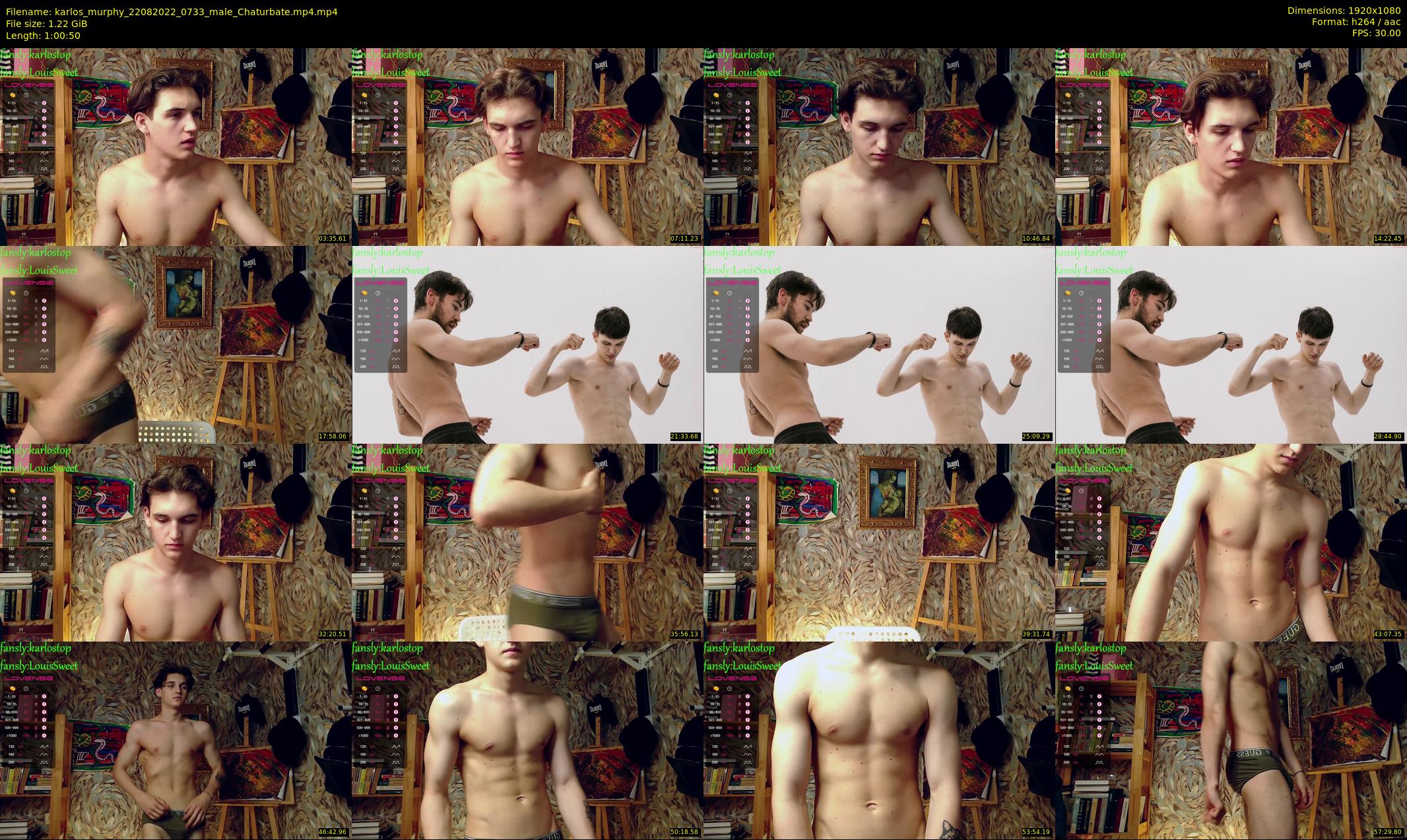 karlos_murphy — 61 minute Chaturbate male cam show recording, 1080p, Aug 22, 2022