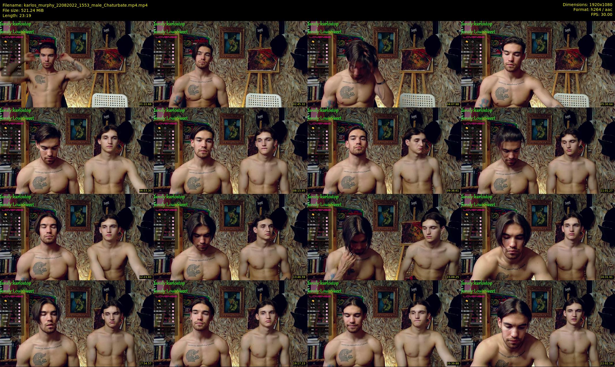 karlos_murphy — 24 minute Chaturbate male cam show recording, 1080p, Aug 22, 2022