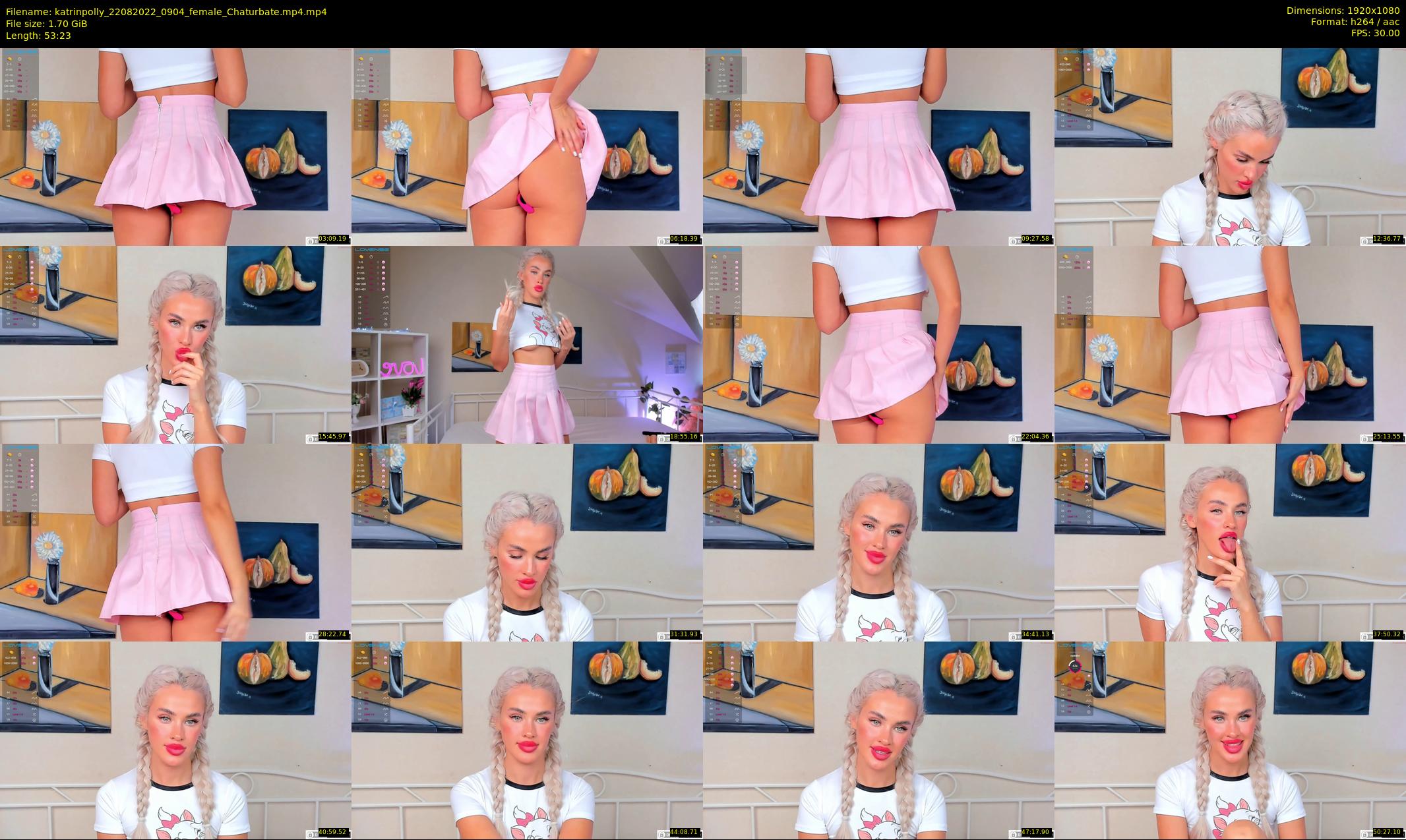 katrinpolly — 54 minute Chaturbate couple cam show recording, 1080p, Aug 22, 2022