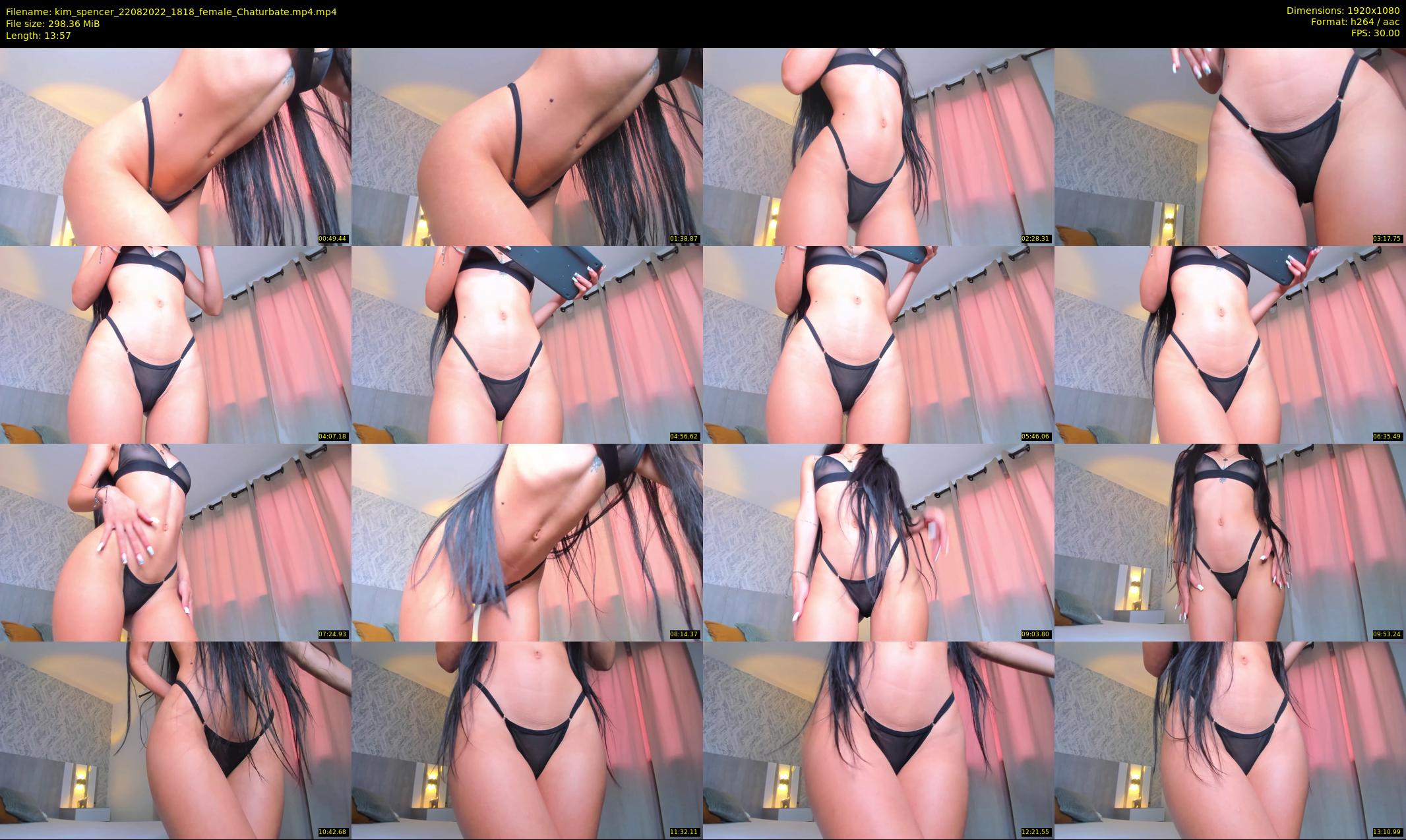 kim_spencer — 14 minute Chaturbate female cam show recording, 1080p, Aug 22, 2022