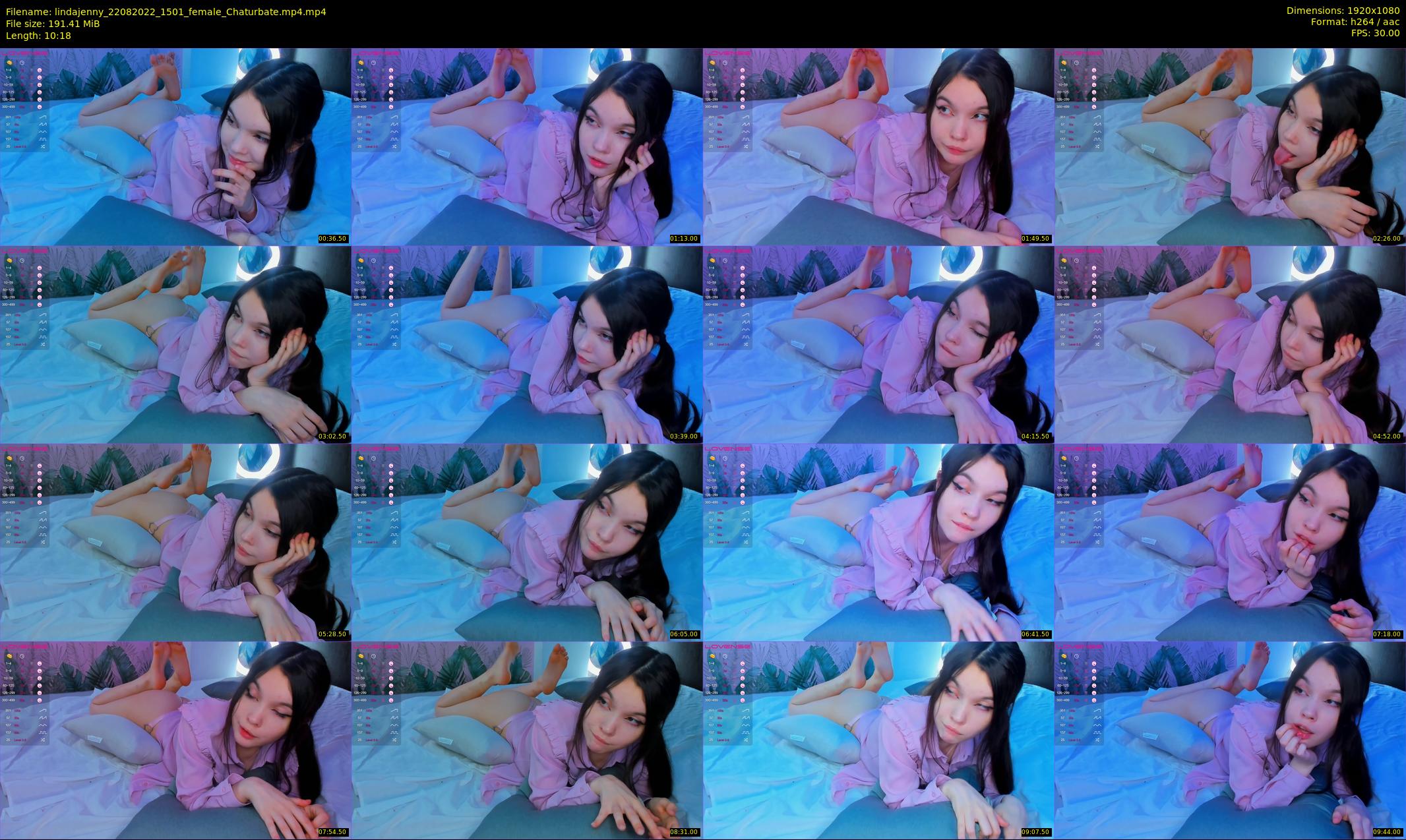 lindajenny — 11 minute Chaturbate couple cam show recording, 1080p, Aug 22, 2022