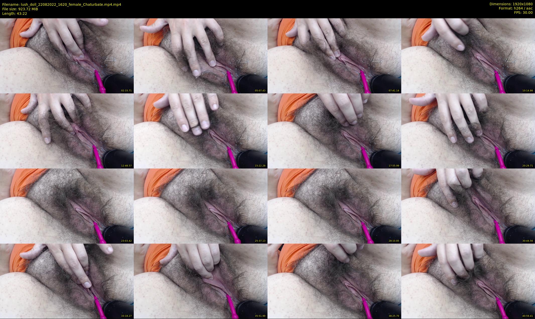 lush_doll — 44 minute Chaturbate female cam show recording, 1080p, Aug 22, 2022