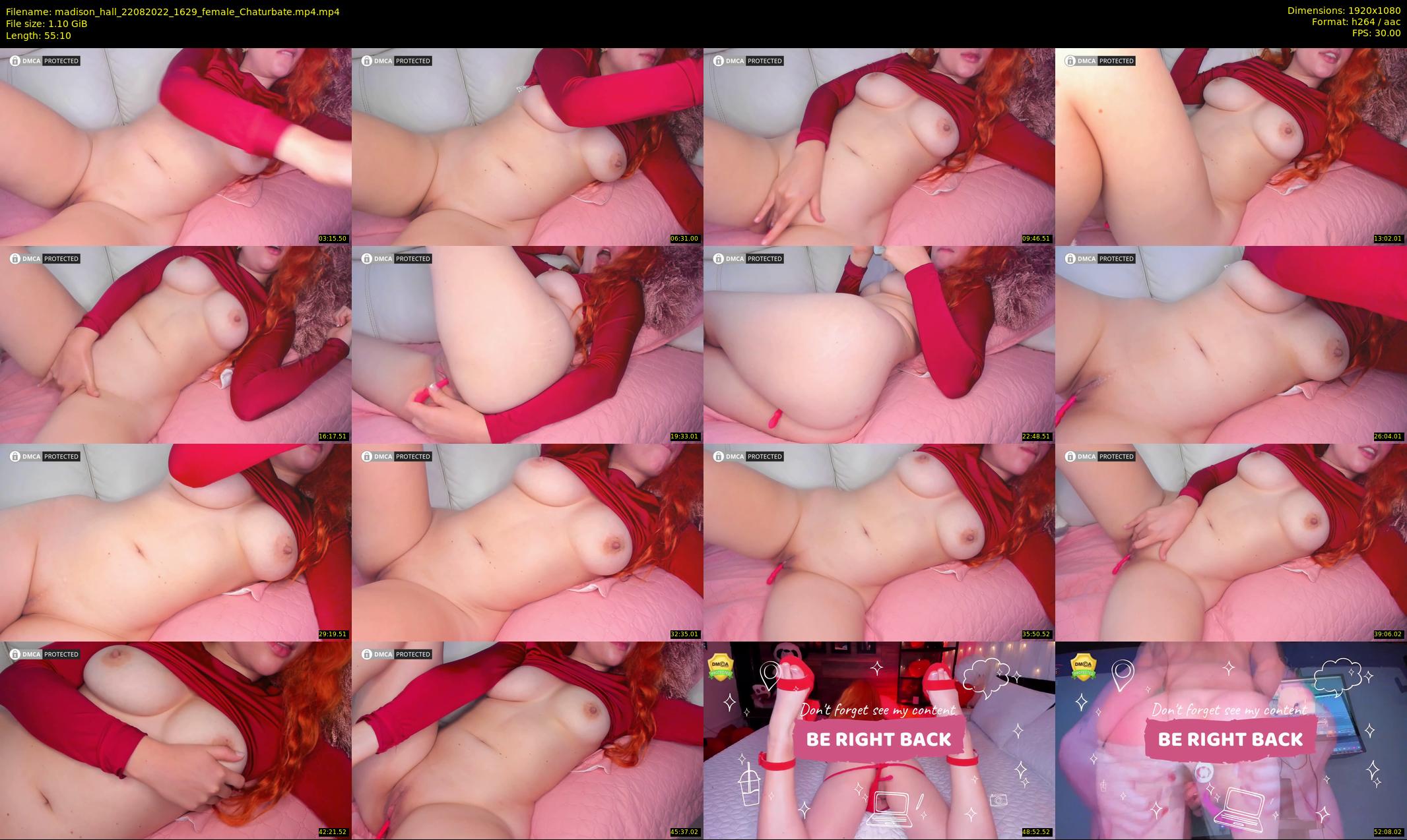 madison_hall — 56 minute Chaturbate female cam show recording, 1080p, Aug 22, 2022