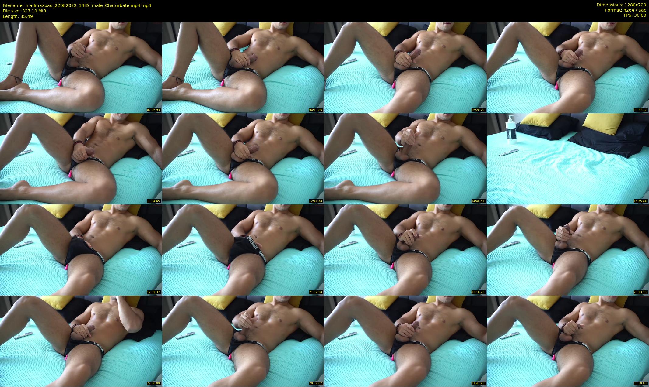 madmaxbad — 36 minute Chaturbate male cam show recording, 720p, Aug 22, 2022
