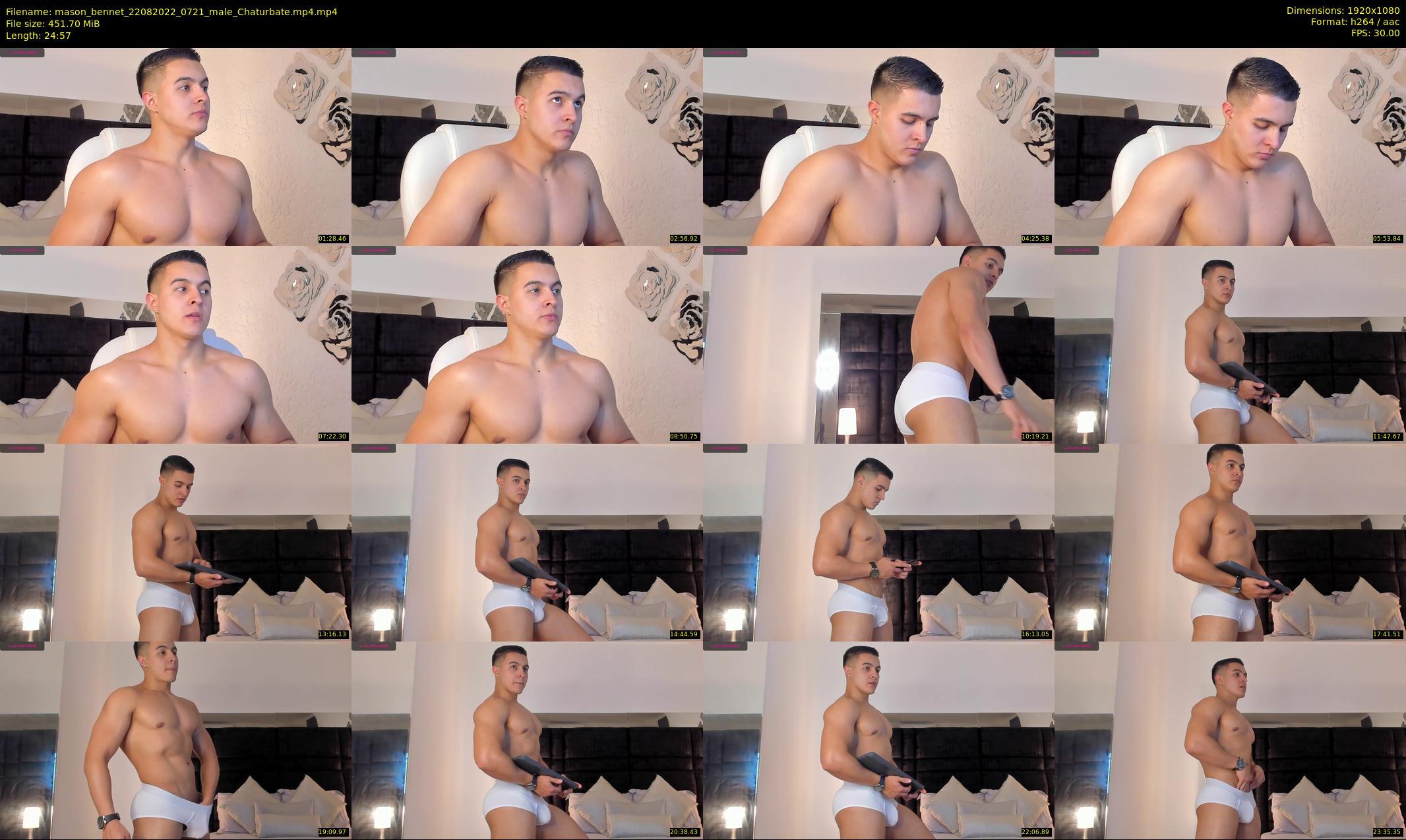 mason_bennet — 25 minute Chaturbate male cam show recording, 1080p, Aug 22, 2022