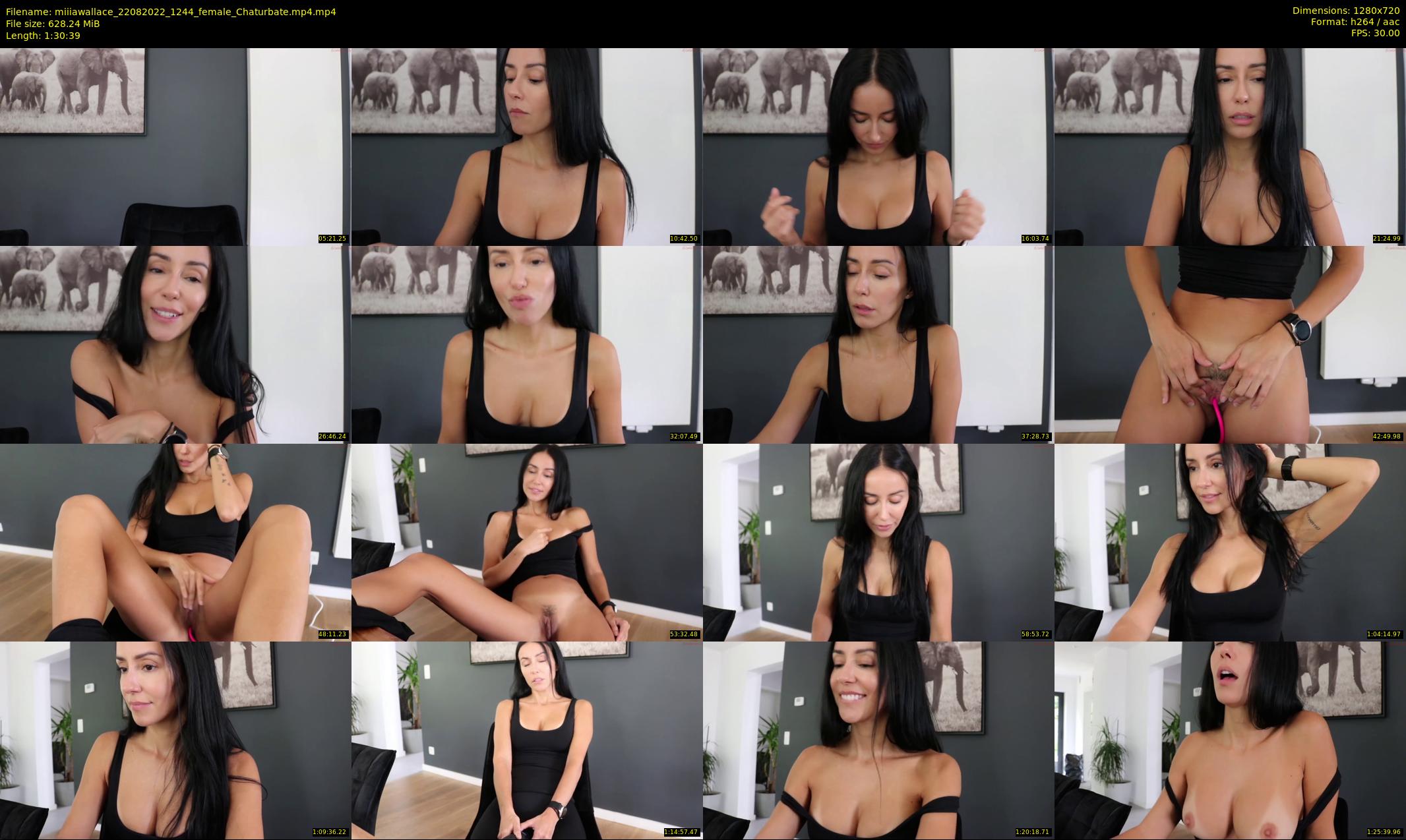 miiiawallace — 91 minute Chaturbate female cam show recording, 720p, Aug 22, 2022