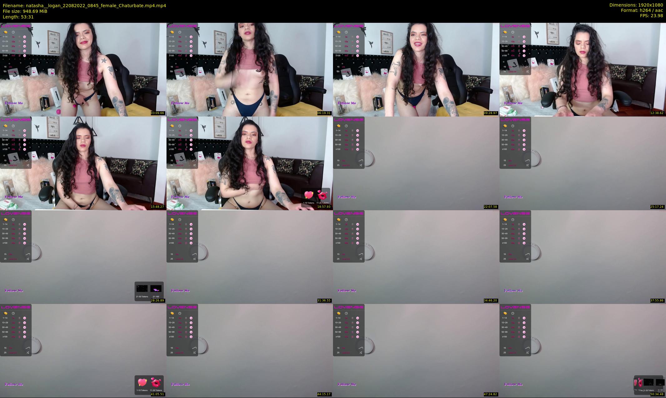 natasha__logan — 54 minute Chaturbate female cam show recording, 1080p, Aug 22, 2022