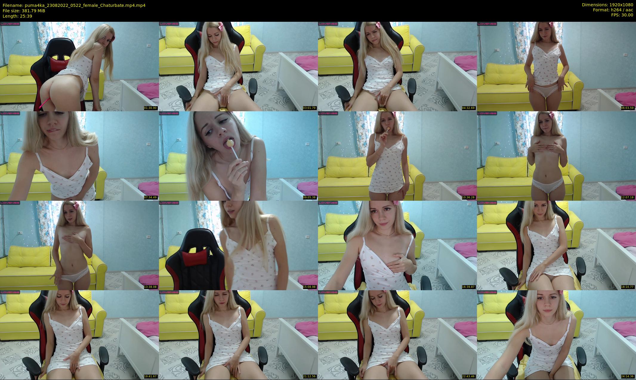puma4ka — 26 minute Chaturbate female cam show recording, 1080p, Aug 23, 2022