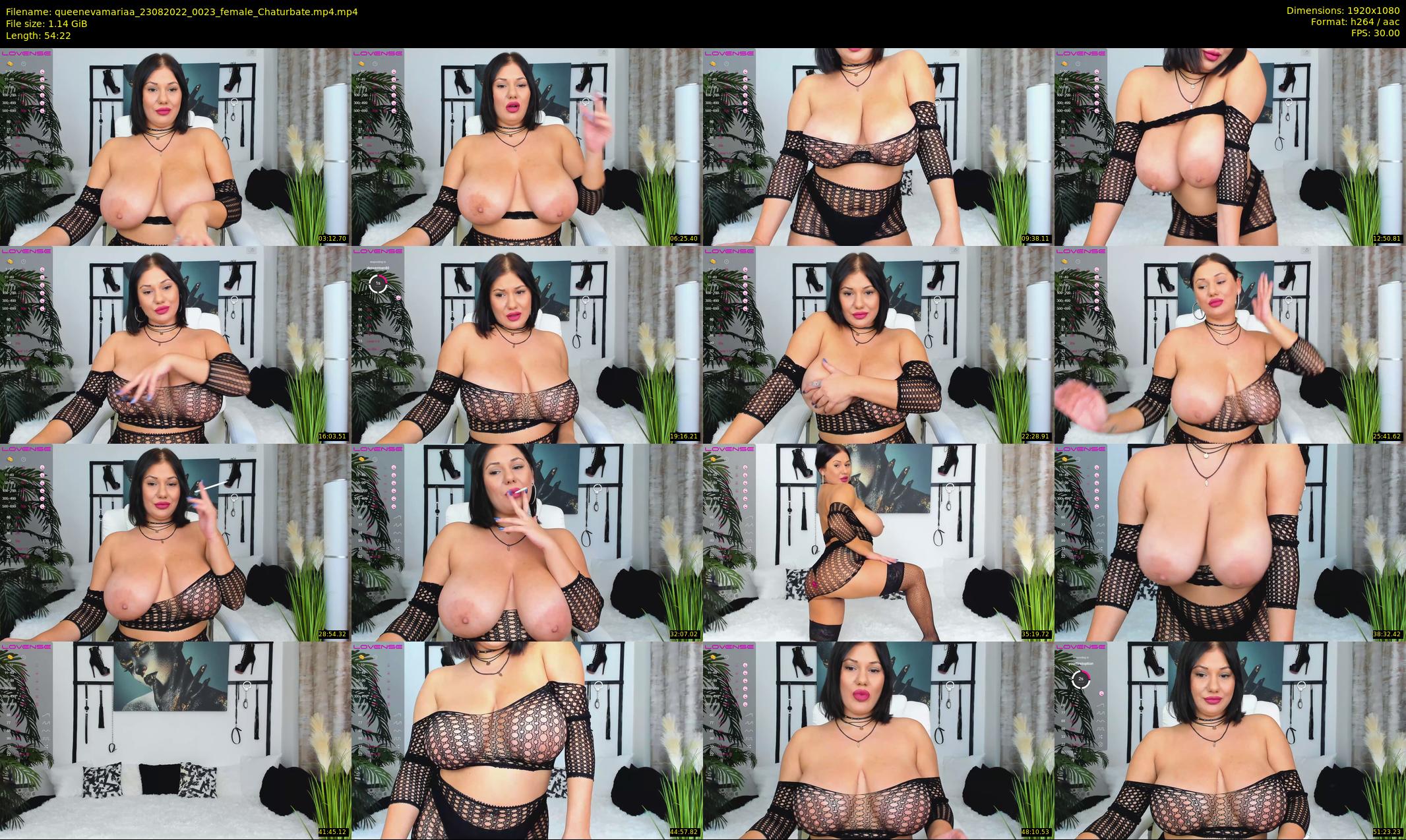 queenevamariaa — 55 minute Chaturbate female cam show recording, 1080p, Aug 23, 2022