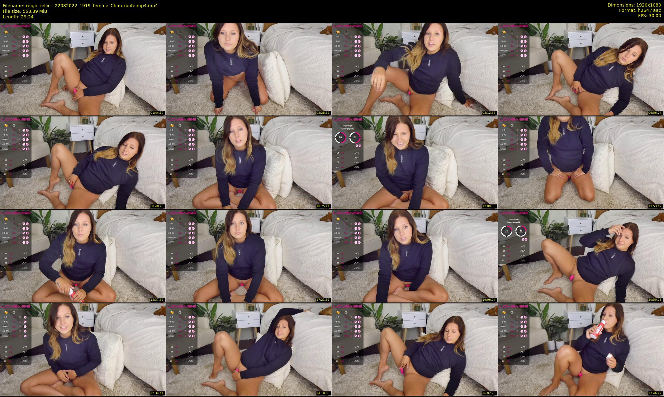 reign_rellic_ — 30 minute Chaturbate female cam show recording, 1080p, Aug 22, 2022