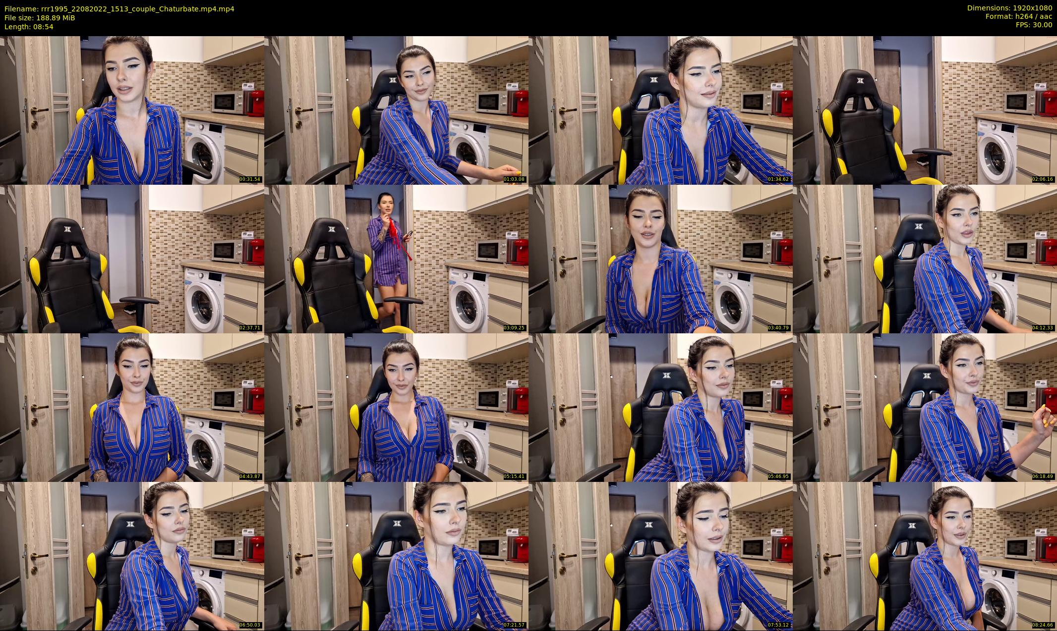 rrr1995 — 9 minute Chaturbate couple cam show recording, 1080p, Aug 22, 2022