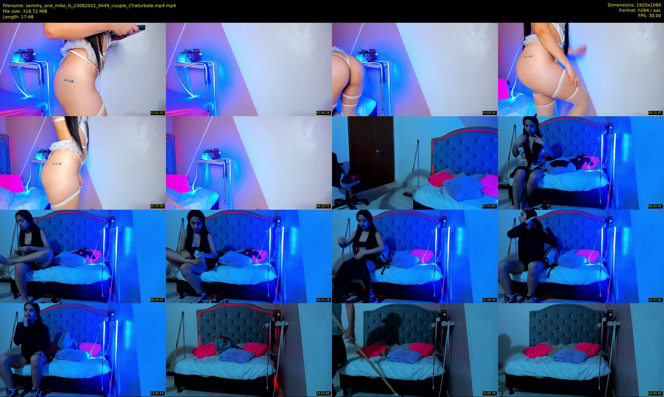 sammy_and_mike_ls — 18 minute Chaturbate couple cam show recording, 1080p, Aug 23, 2022