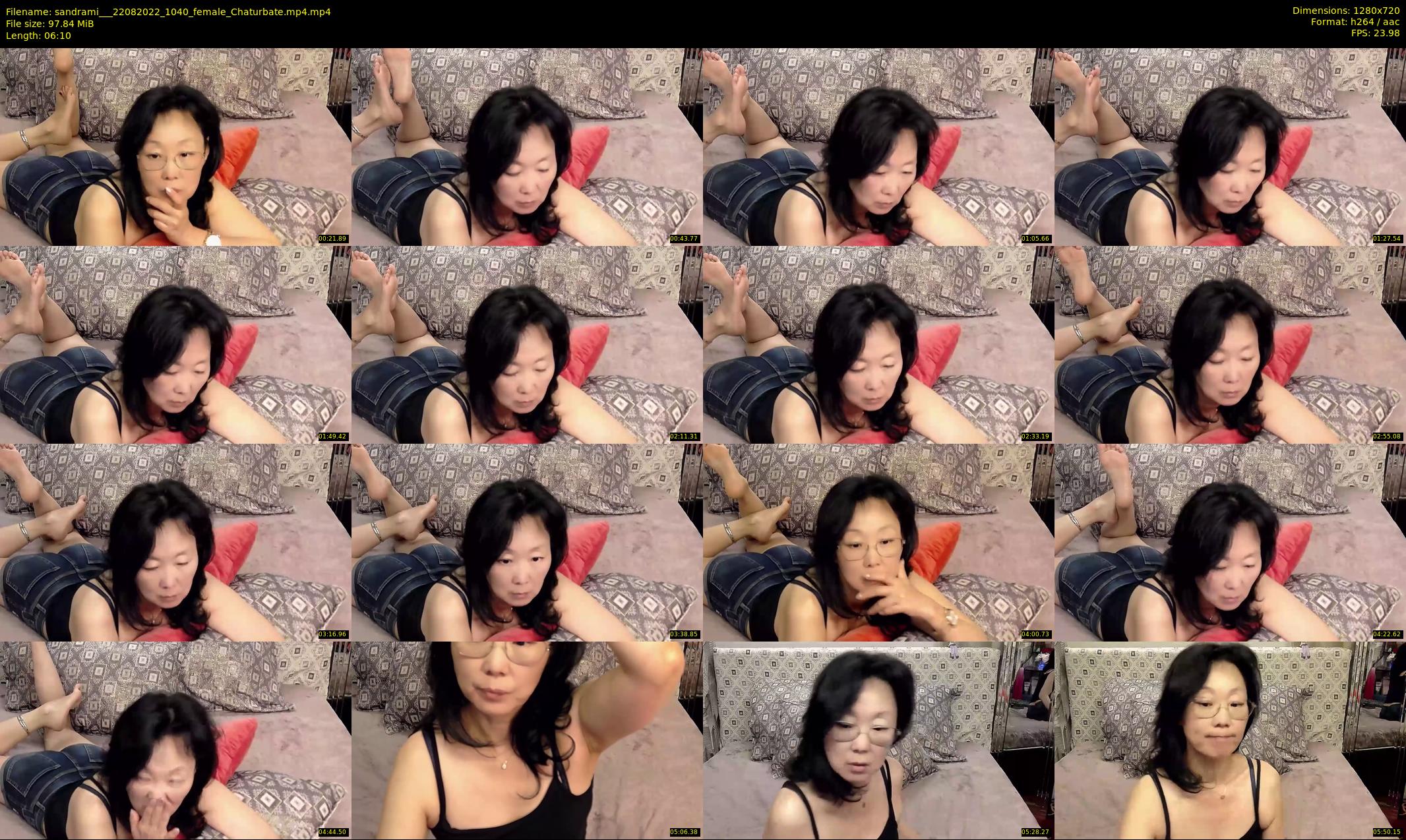 sandrami__ — 7 minute Chaturbate female cam show recording, 720p, Aug 22, 2022