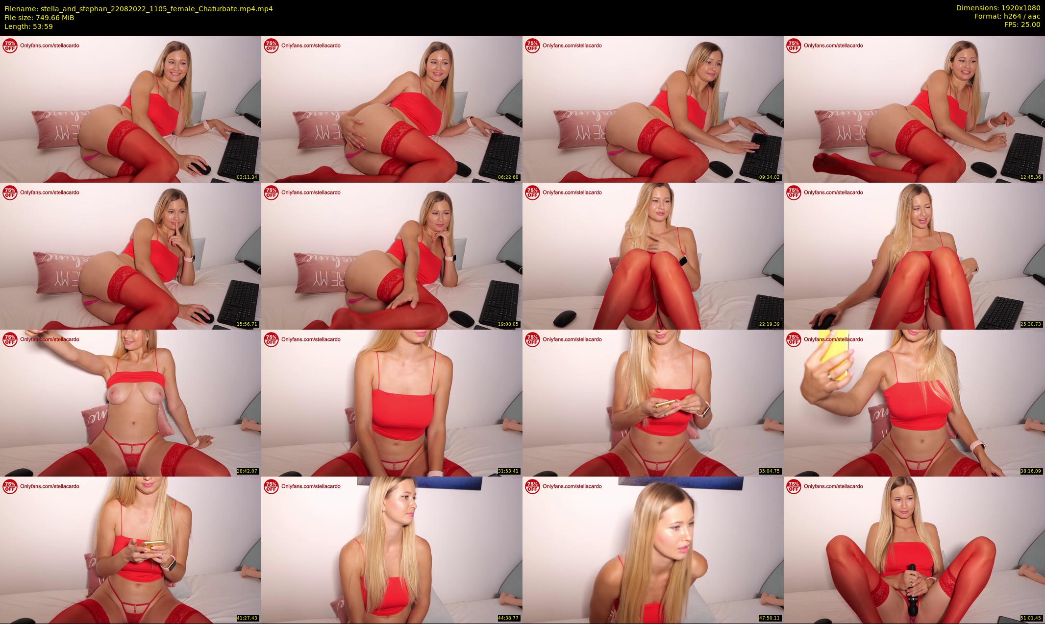 stella_and_stephan — 54 minute Chaturbate couple cam show recording, 1080p, Aug 22, 2022