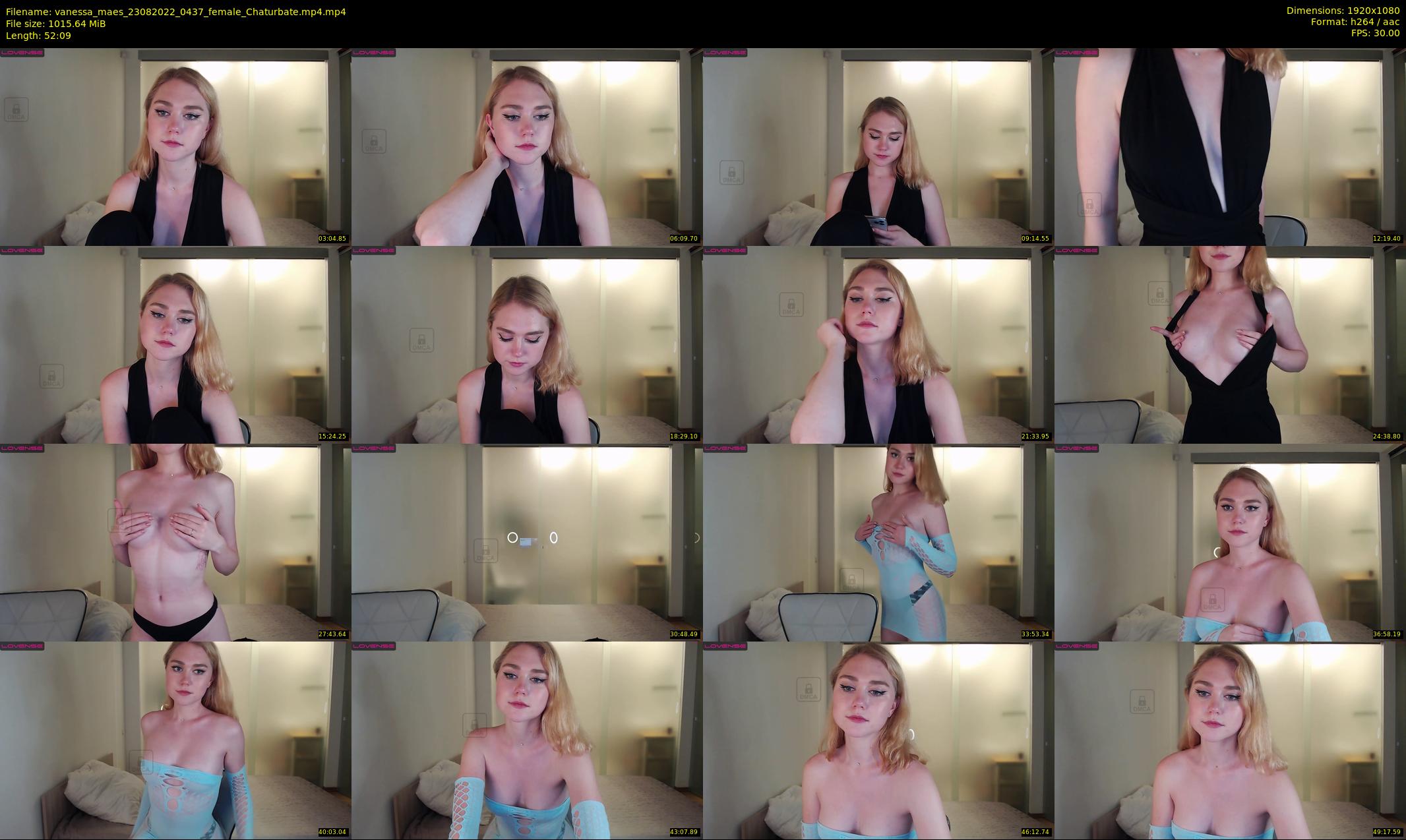 vanessa_maes — 53 minute Chaturbate female cam show recording, 1080p, Aug 23, 2022