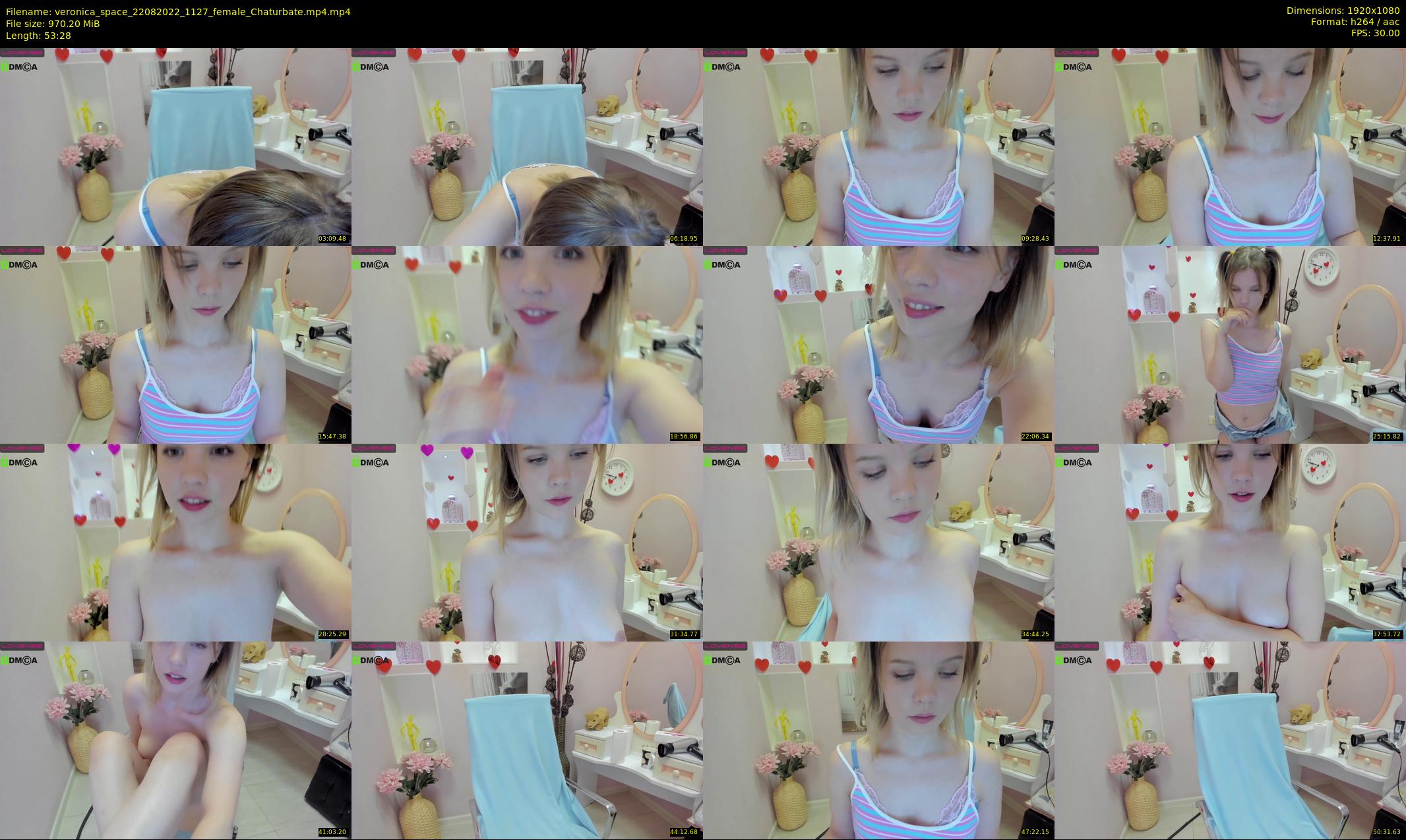 veronica_space — 54 minute Chaturbate female cam show recording, 1080p, Aug 22, 2022
