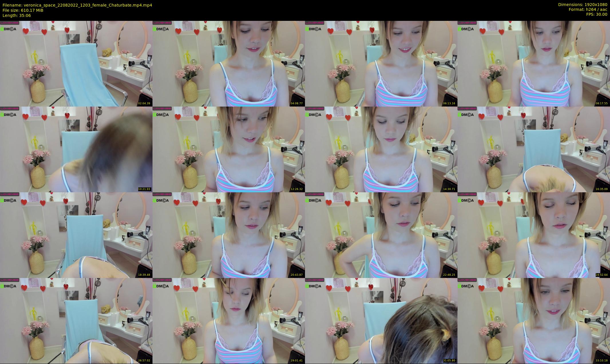veronica_space — 36 minute Chaturbate female cam show recording, 1080p, Aug 22, 2022
